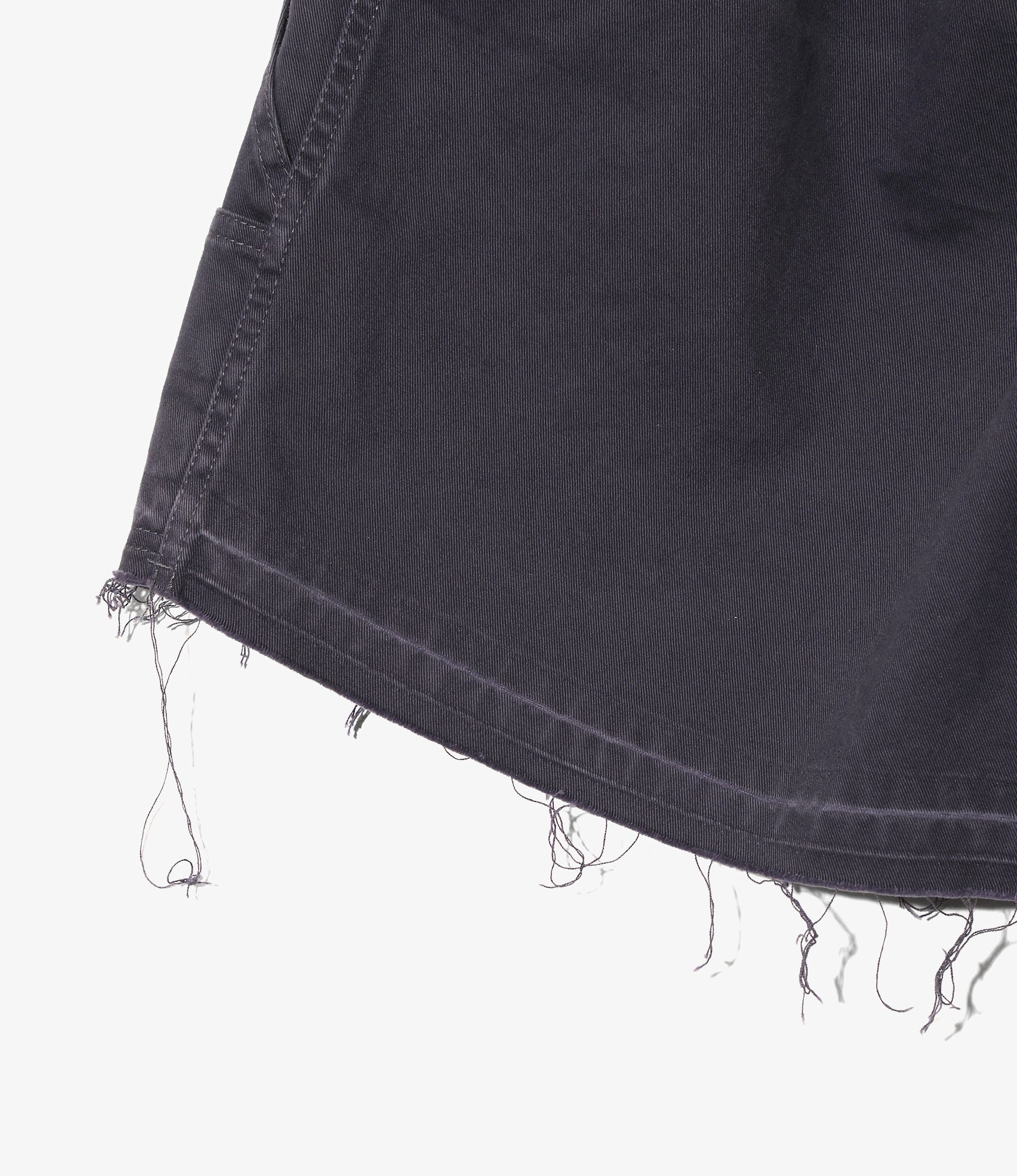 Painter Huge Shorts - Navy Sulfur Dyed Twill