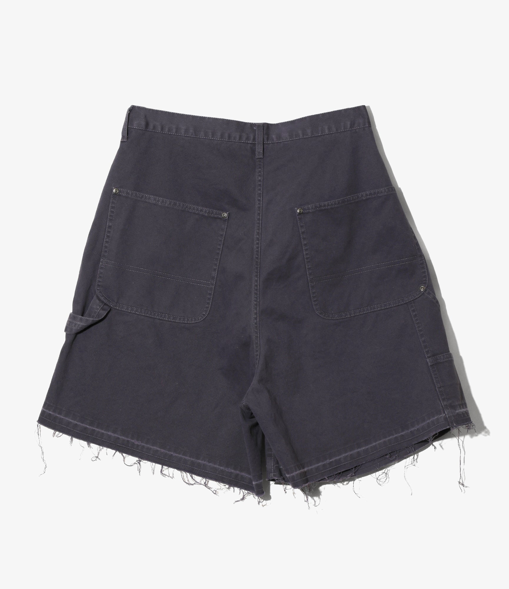 Painter Huge Shorts - Navy Sulfur Dyed Twill