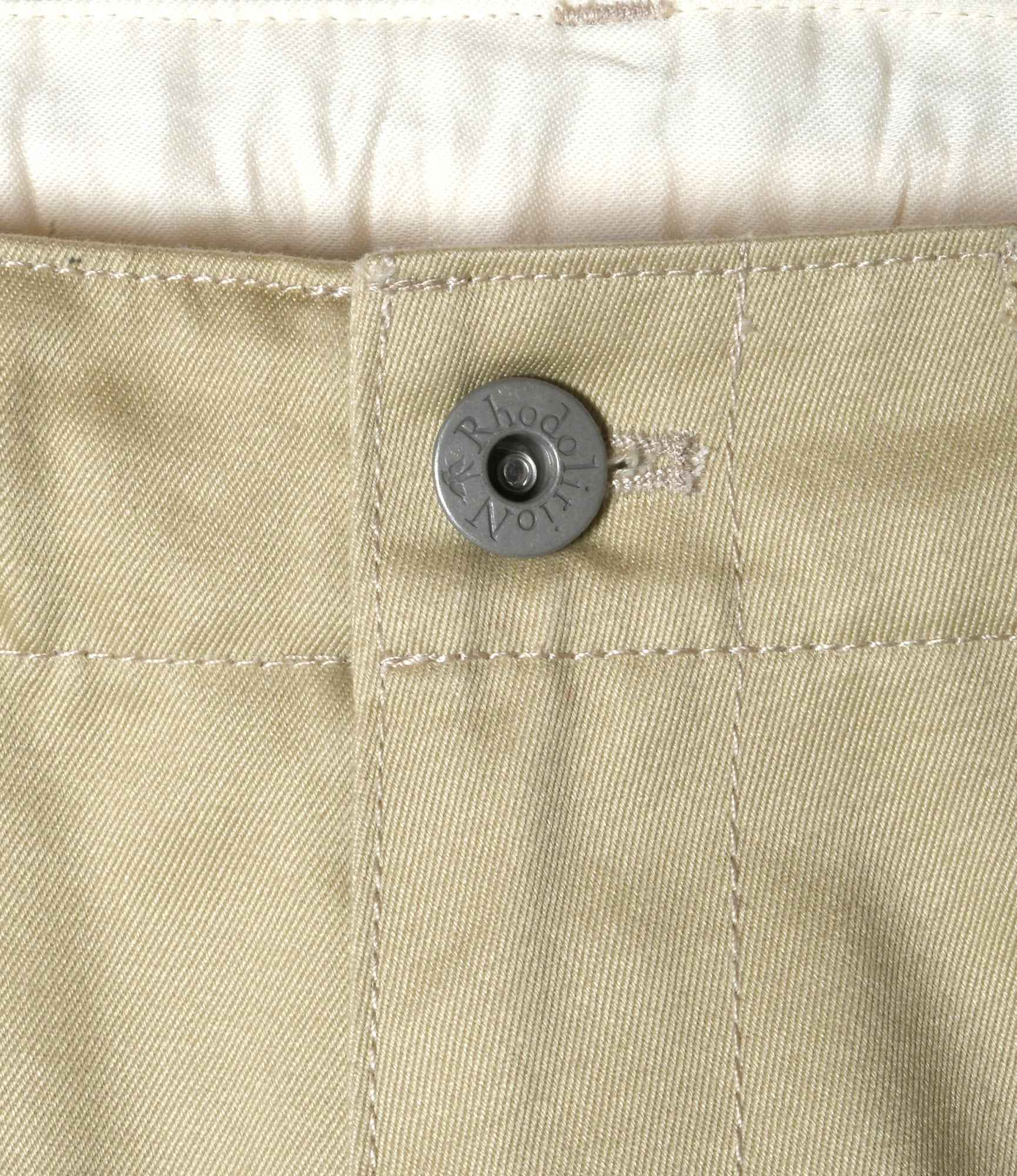 90’Loose Straight Pant - Khaki Chino Cloth