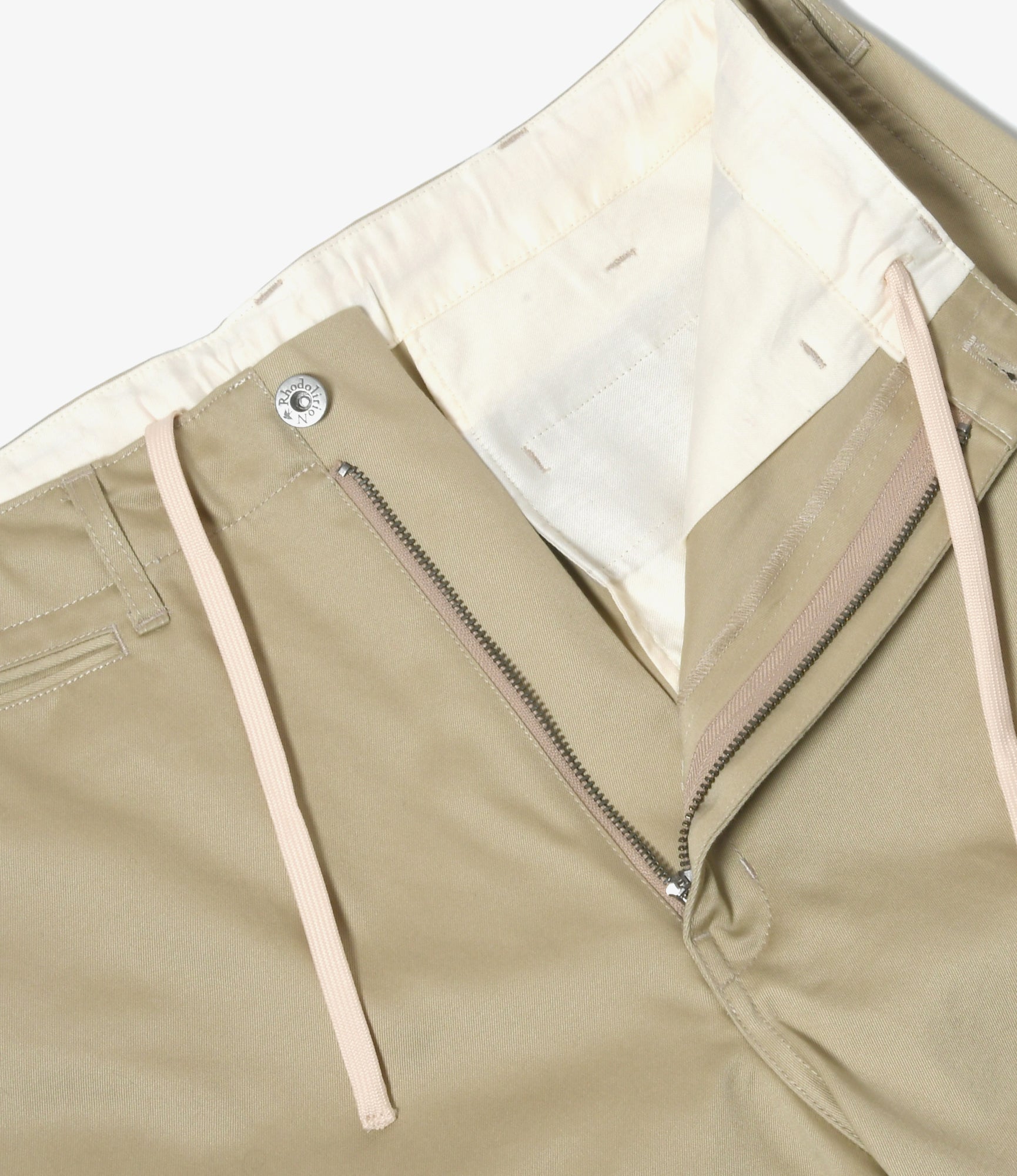 90’Loose Straight Pant - Khaki Chino Cloth