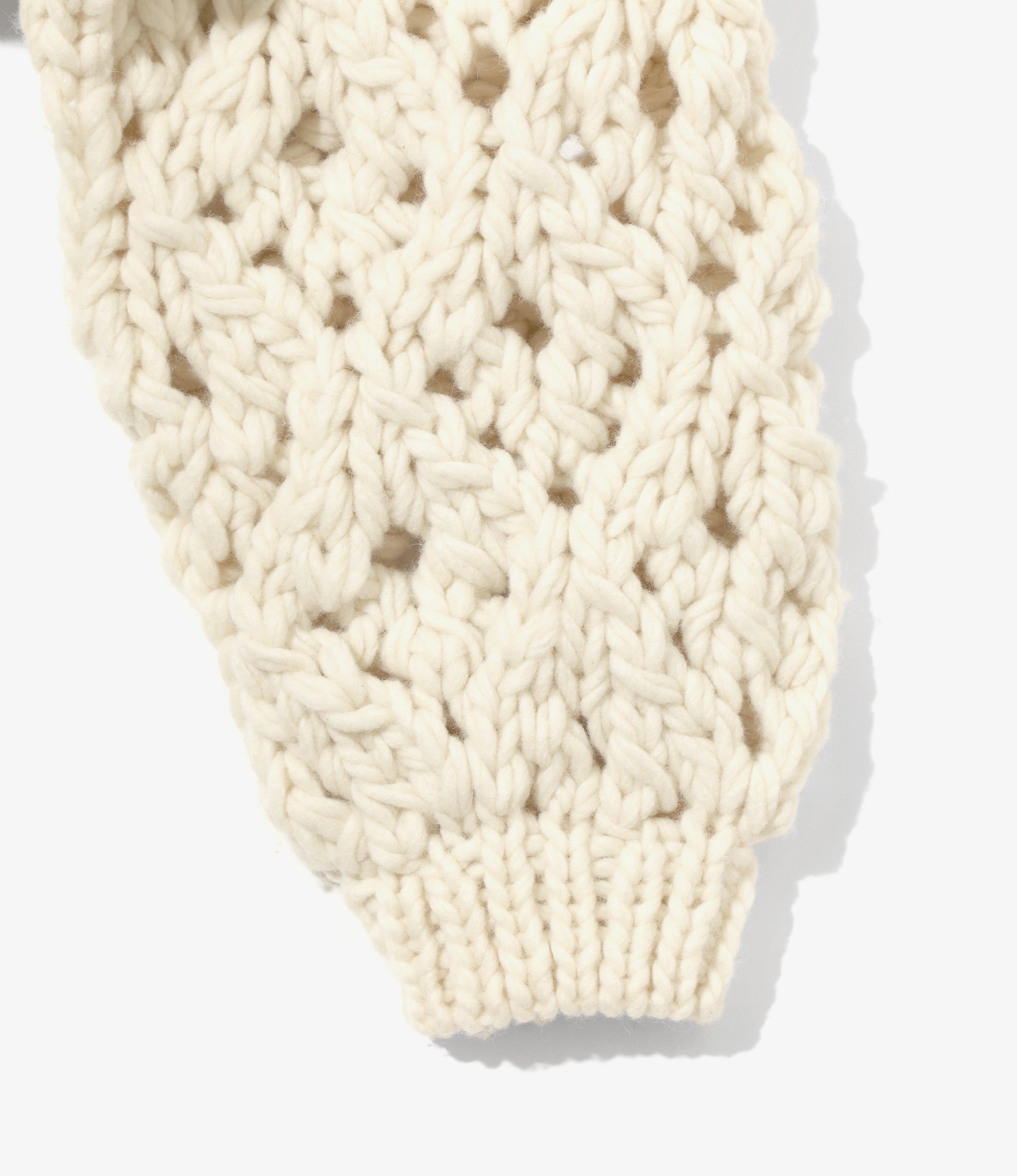 Chunky Knit Bolero – Ivory