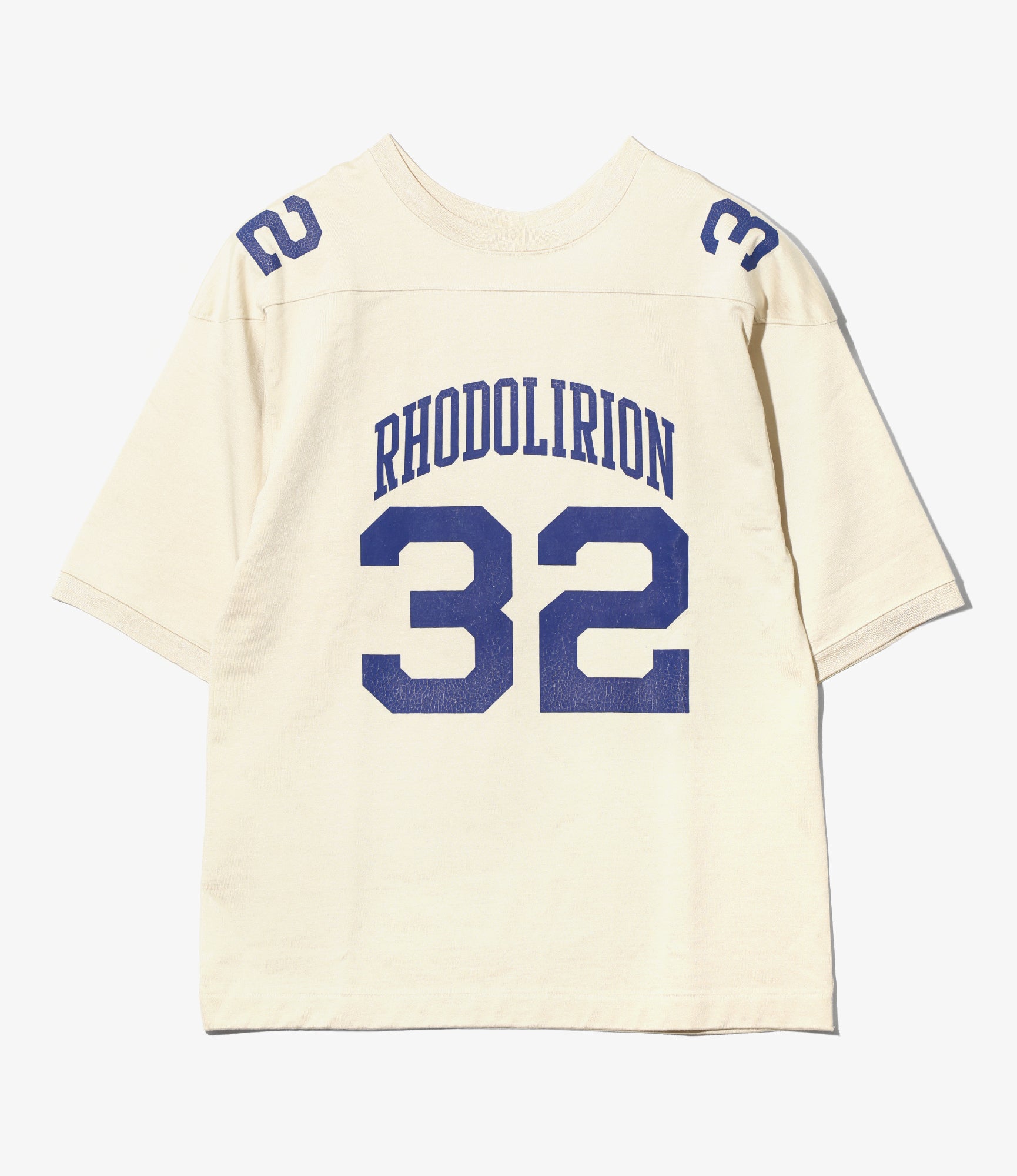Damaged Football Tee - Natural