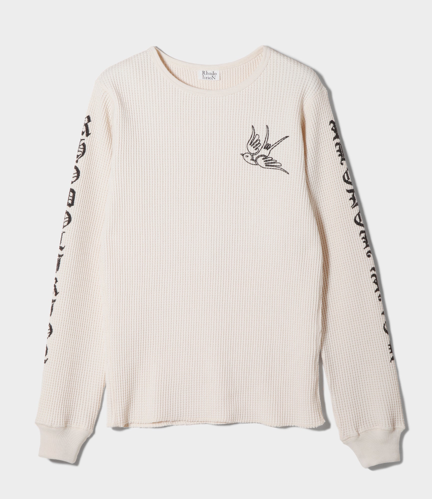 Thermal Printed Tee - Natural