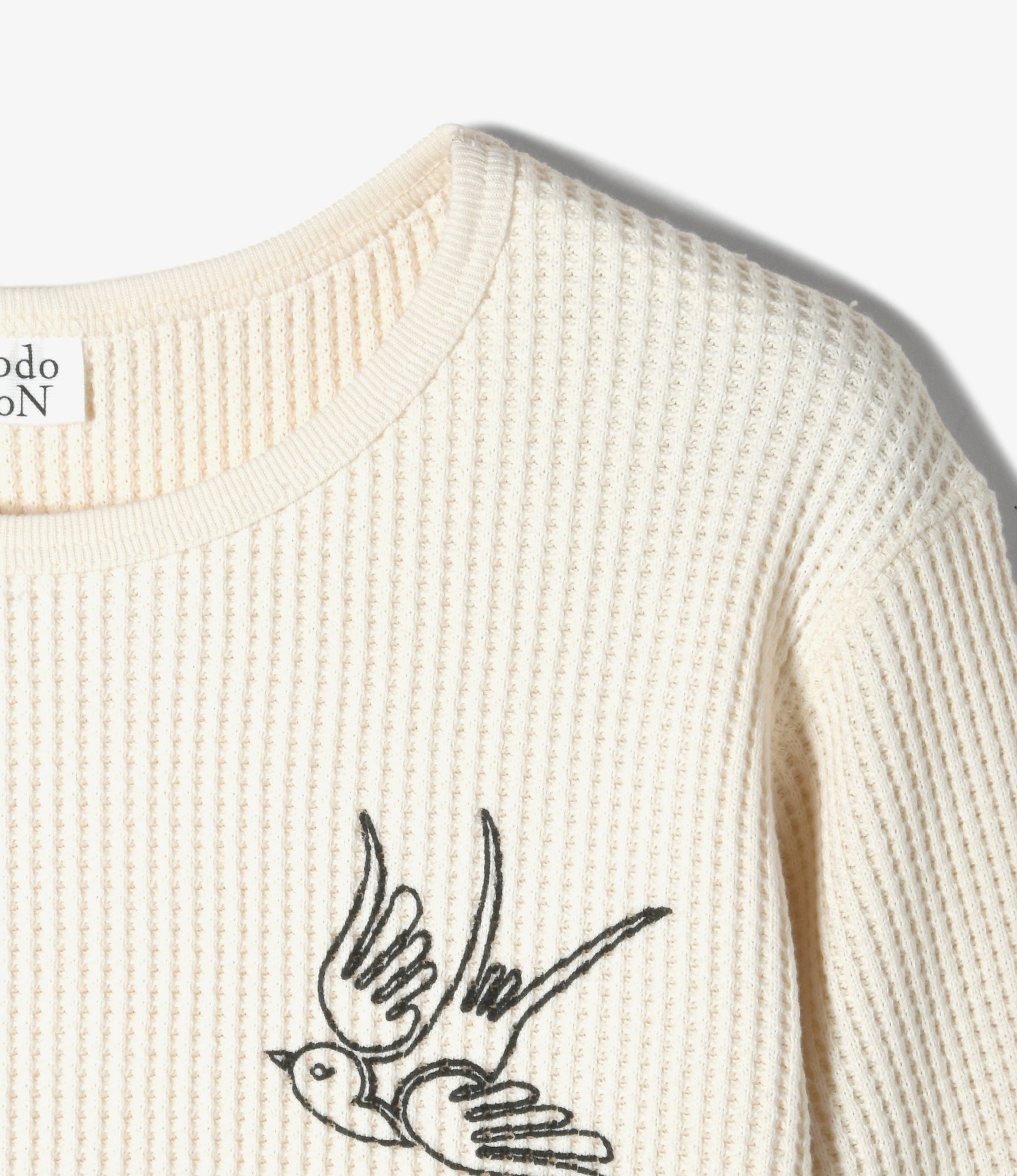 Thermal Printed Tee - Natural