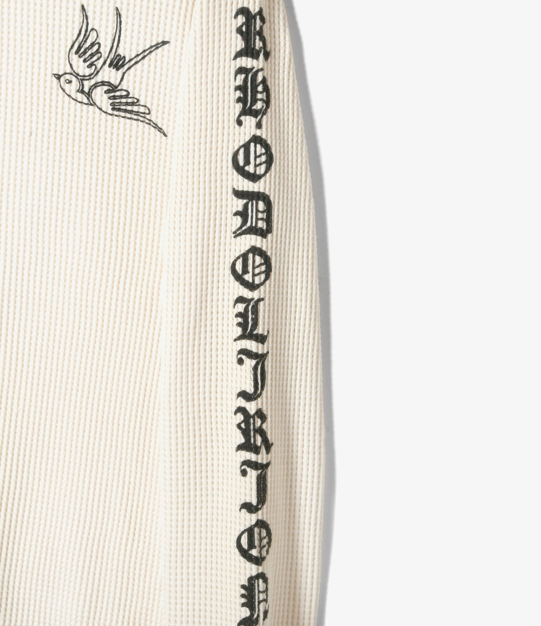 Thermal Printed Tee - Natural