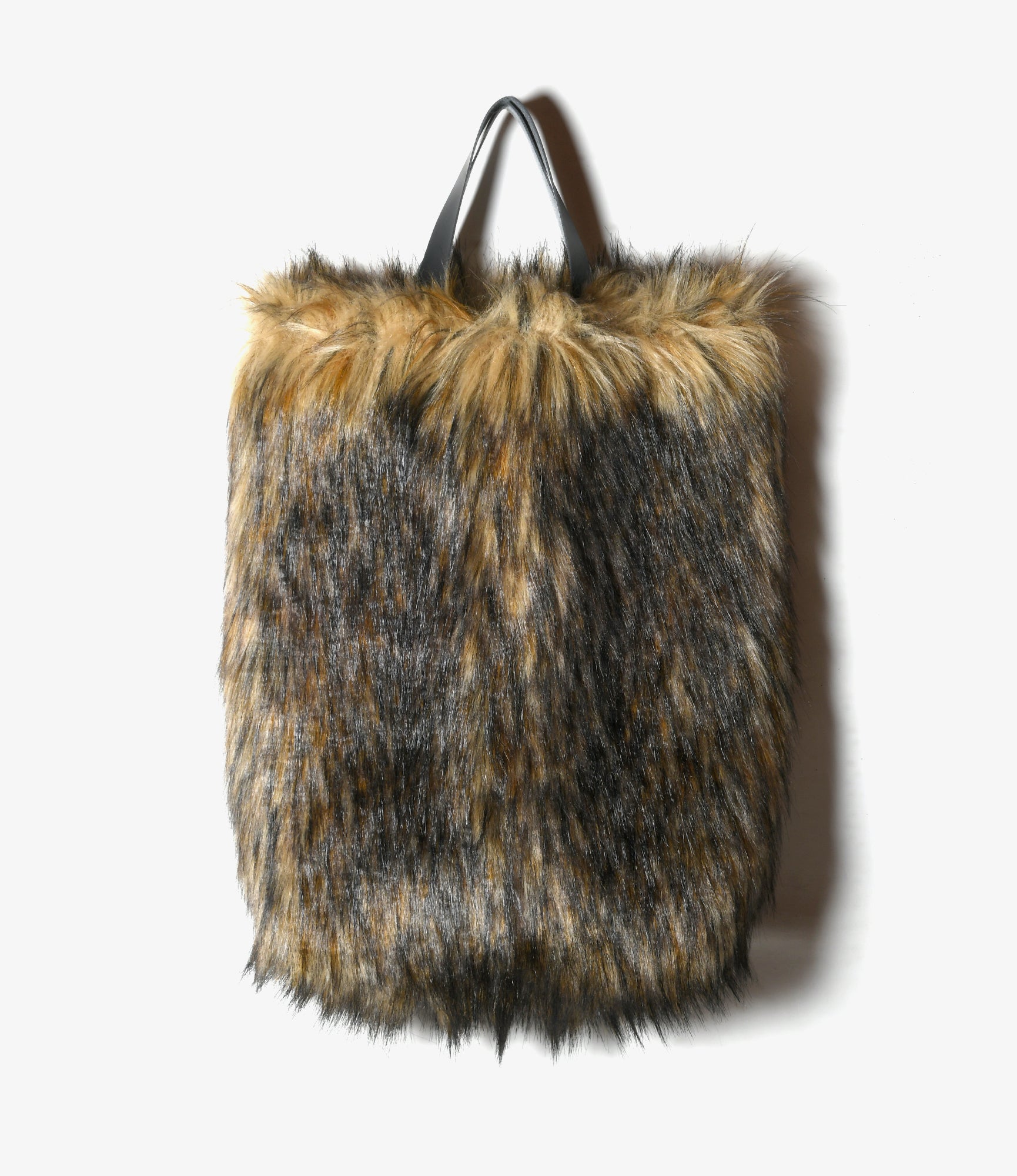 Tote Bag – Beige Eco Fur