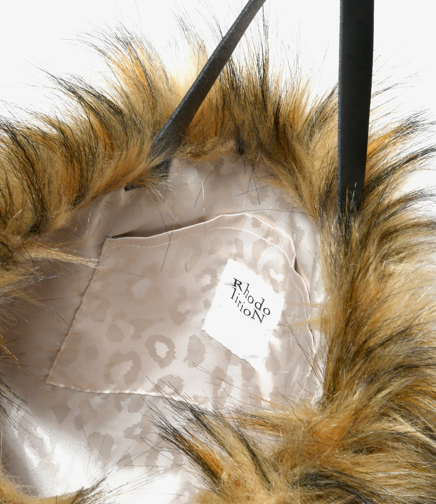 Tote Bag – Beige Eco Fur