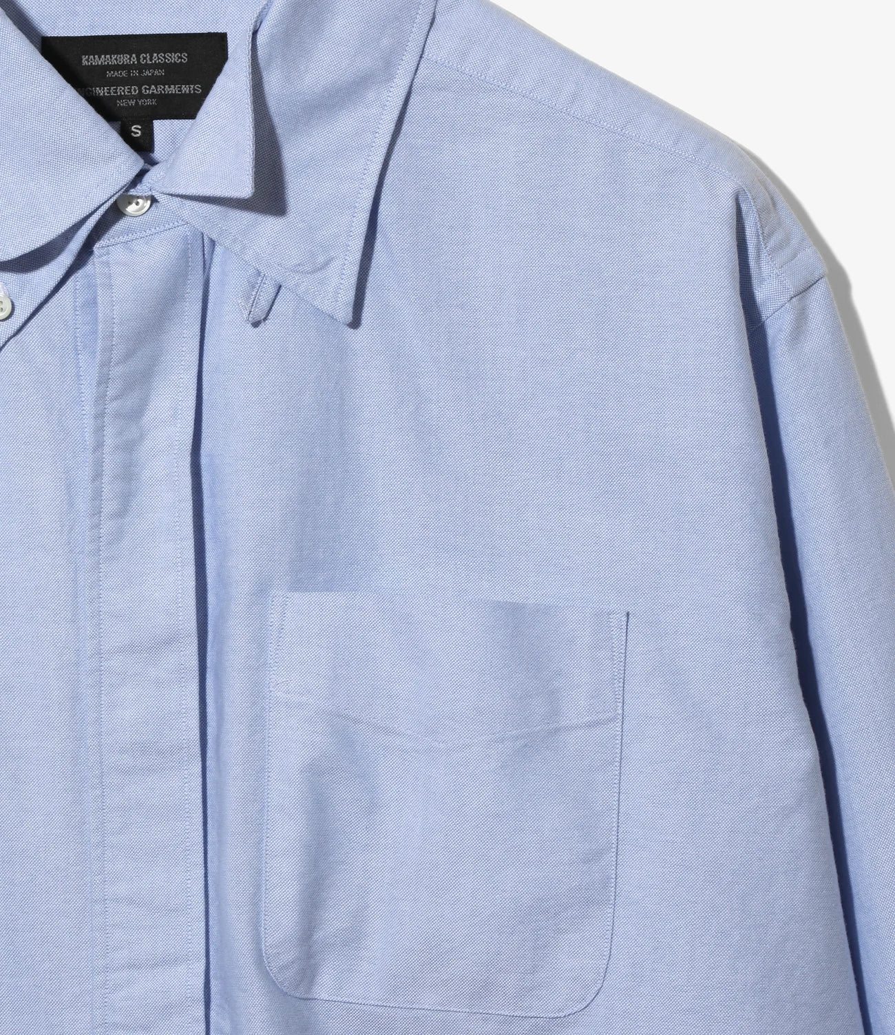 Four Collar Shirt – Oxford Blue