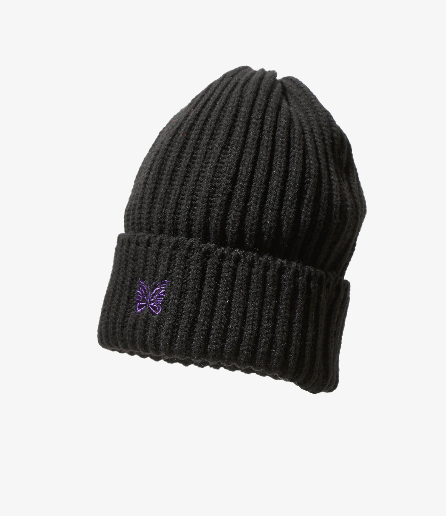 Watch Cap - Shetland Wool - Black
