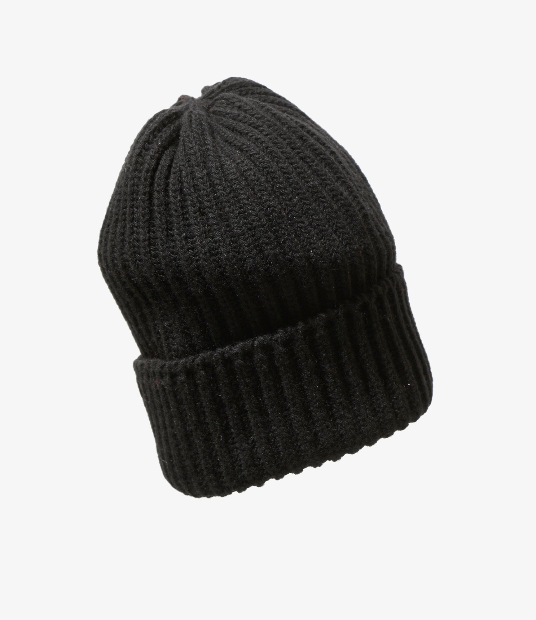 Watch Cap - Shetland Wool - Black