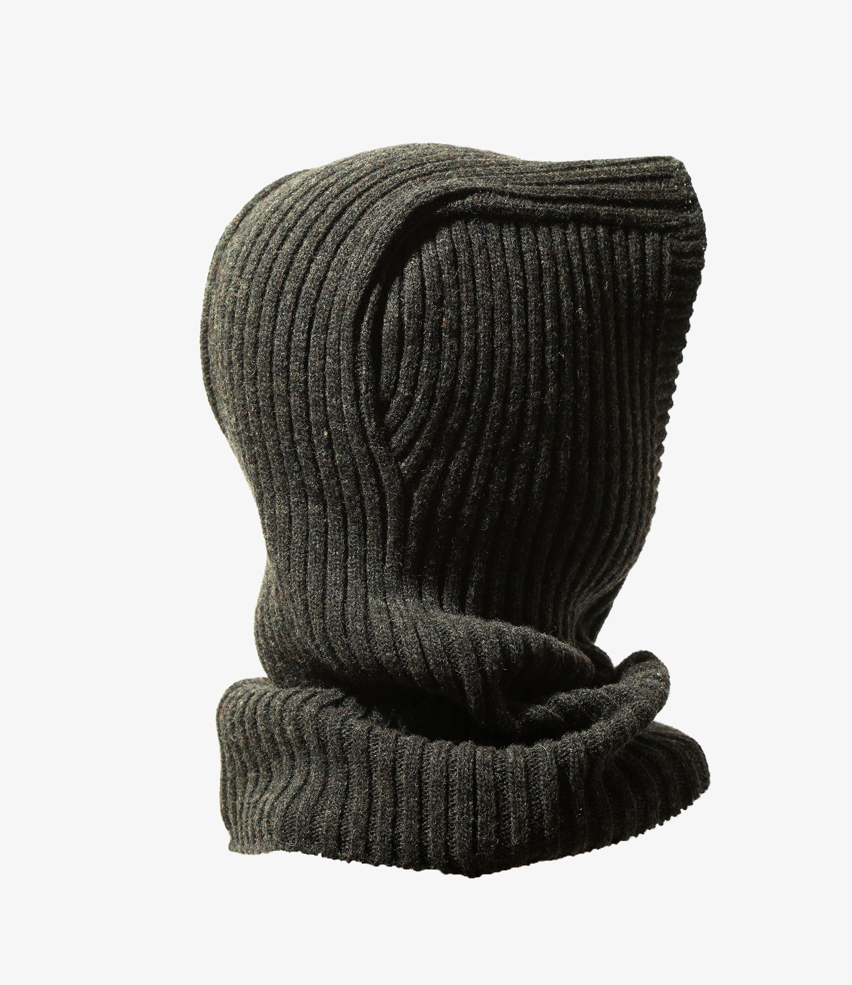 Balaclava - Shetland Wool - Loden