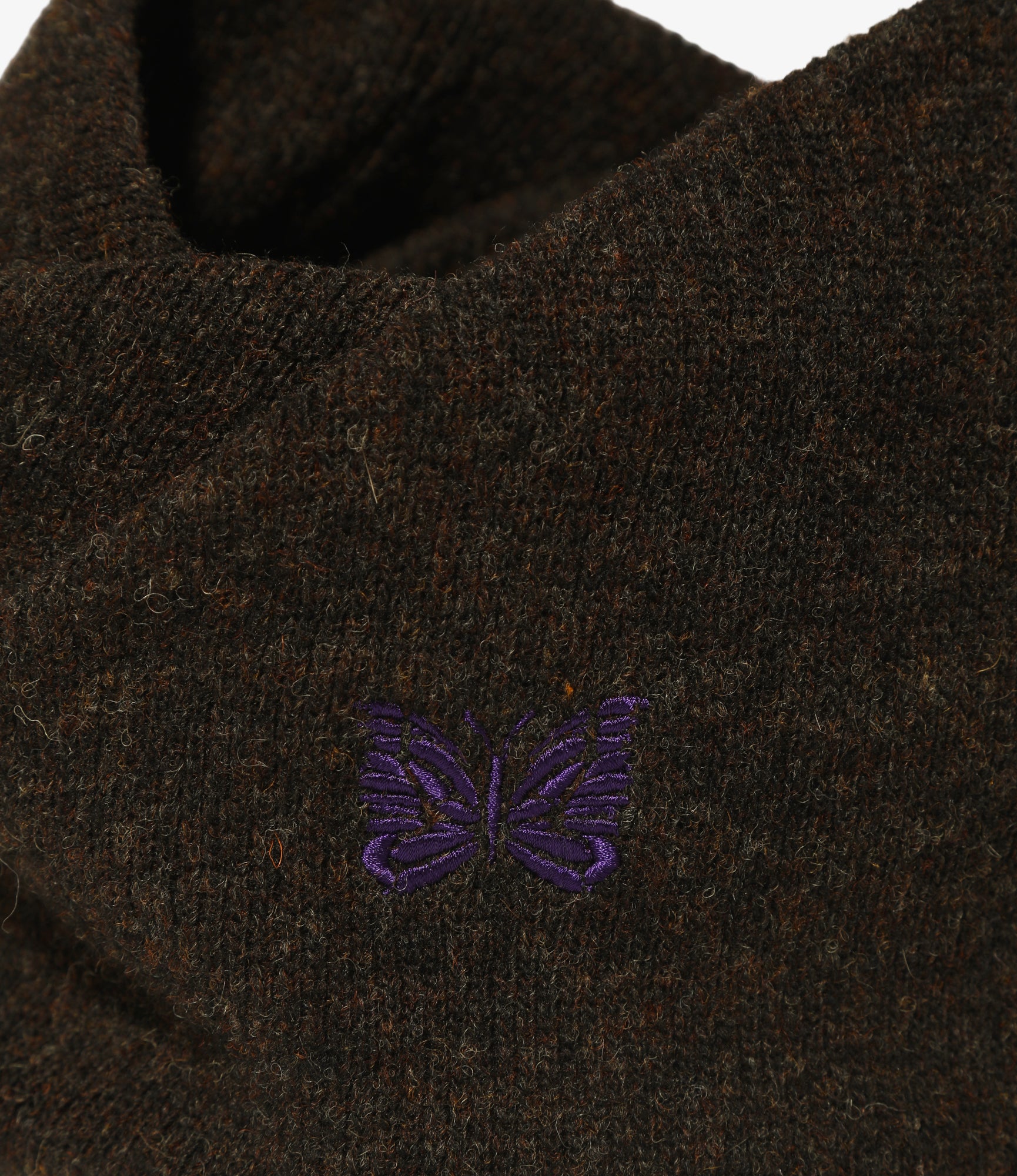 Neck Warmer - Shetland Wool - Umber