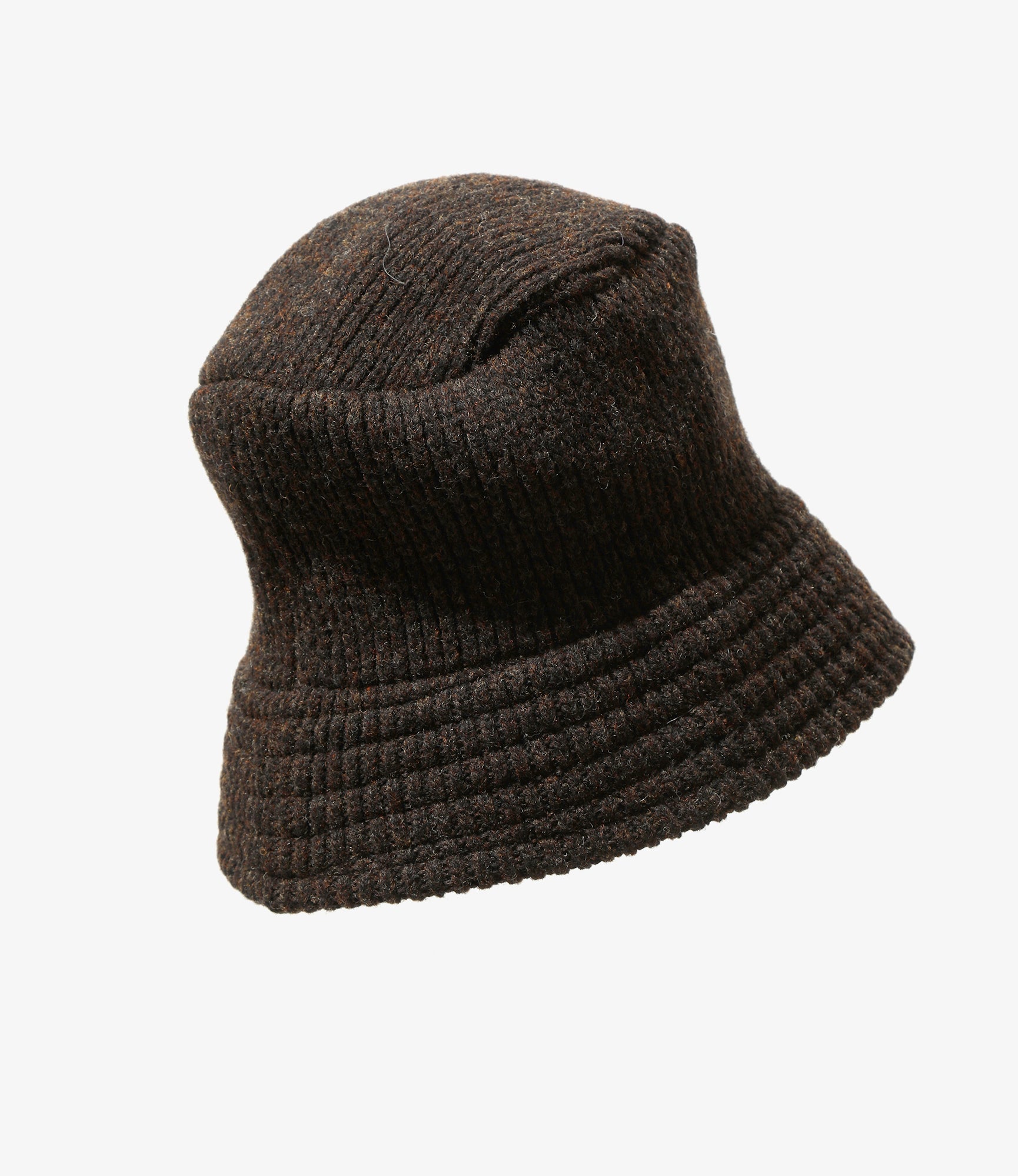 Bucket Hat - Shetland Wool - Umber