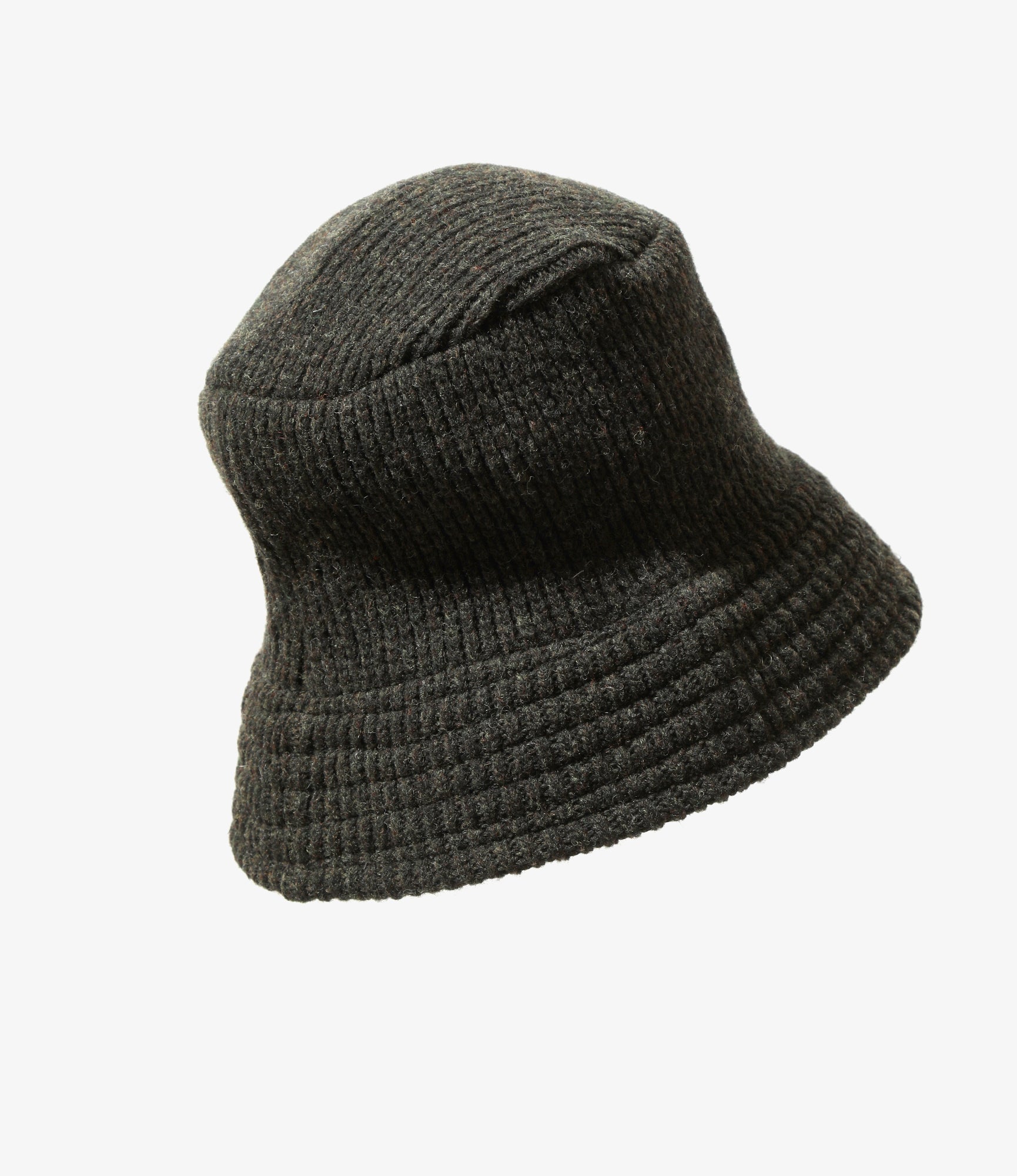 Bucket Hat - Shetland Wool - Loden