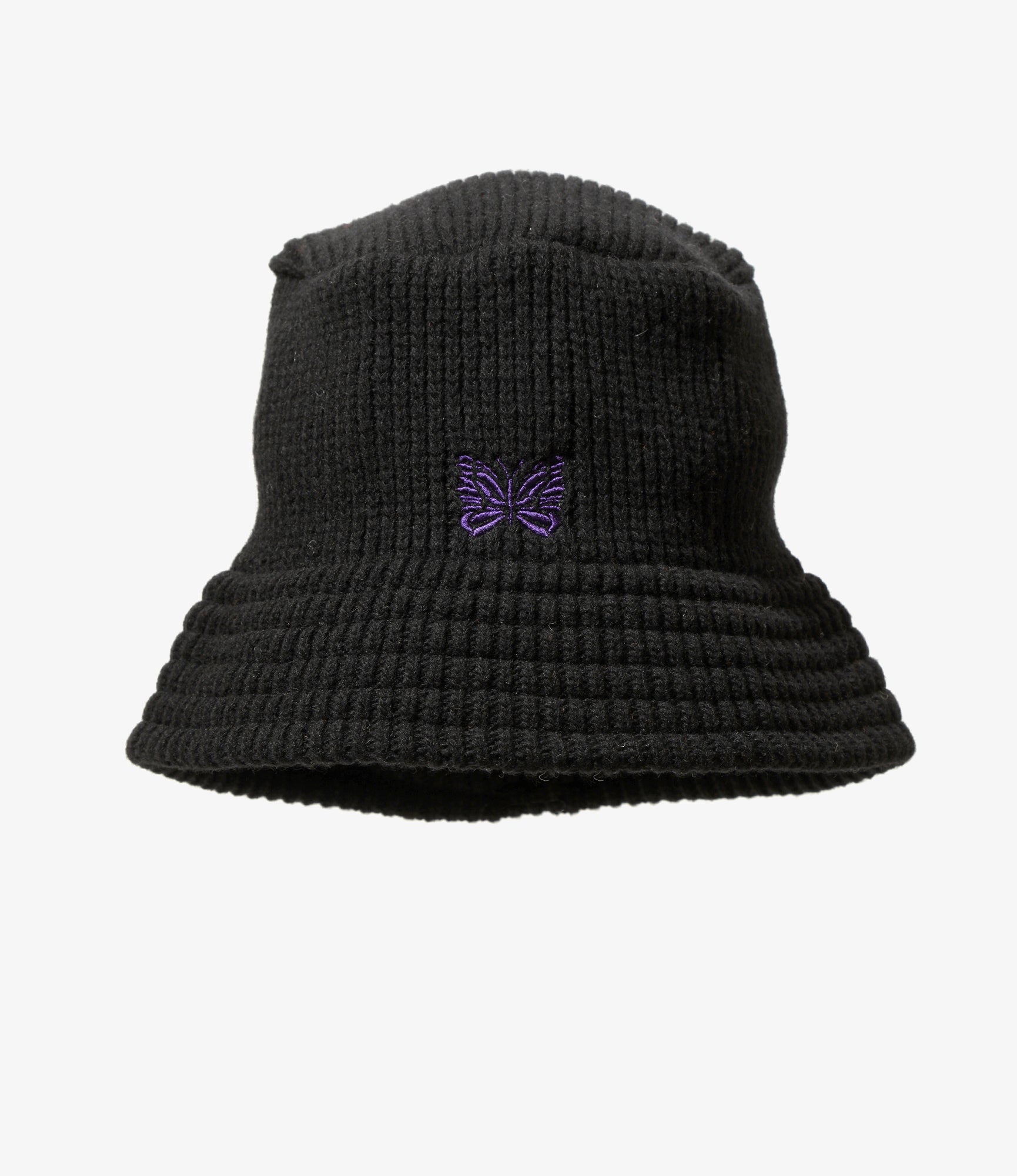 Bucket Hat - Shetland Wool - Black
