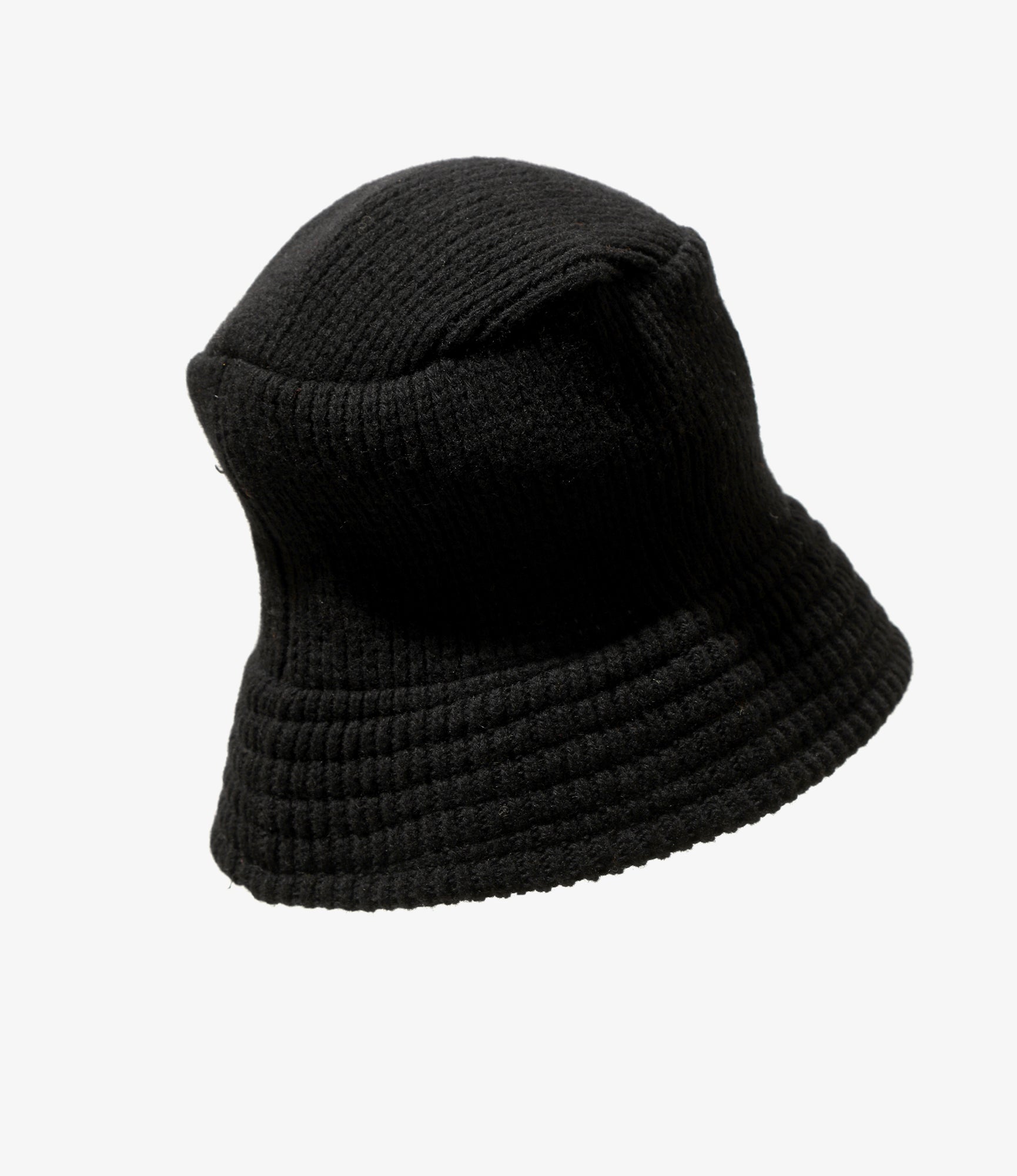 Bucket Hat - Shetland Wool - Black