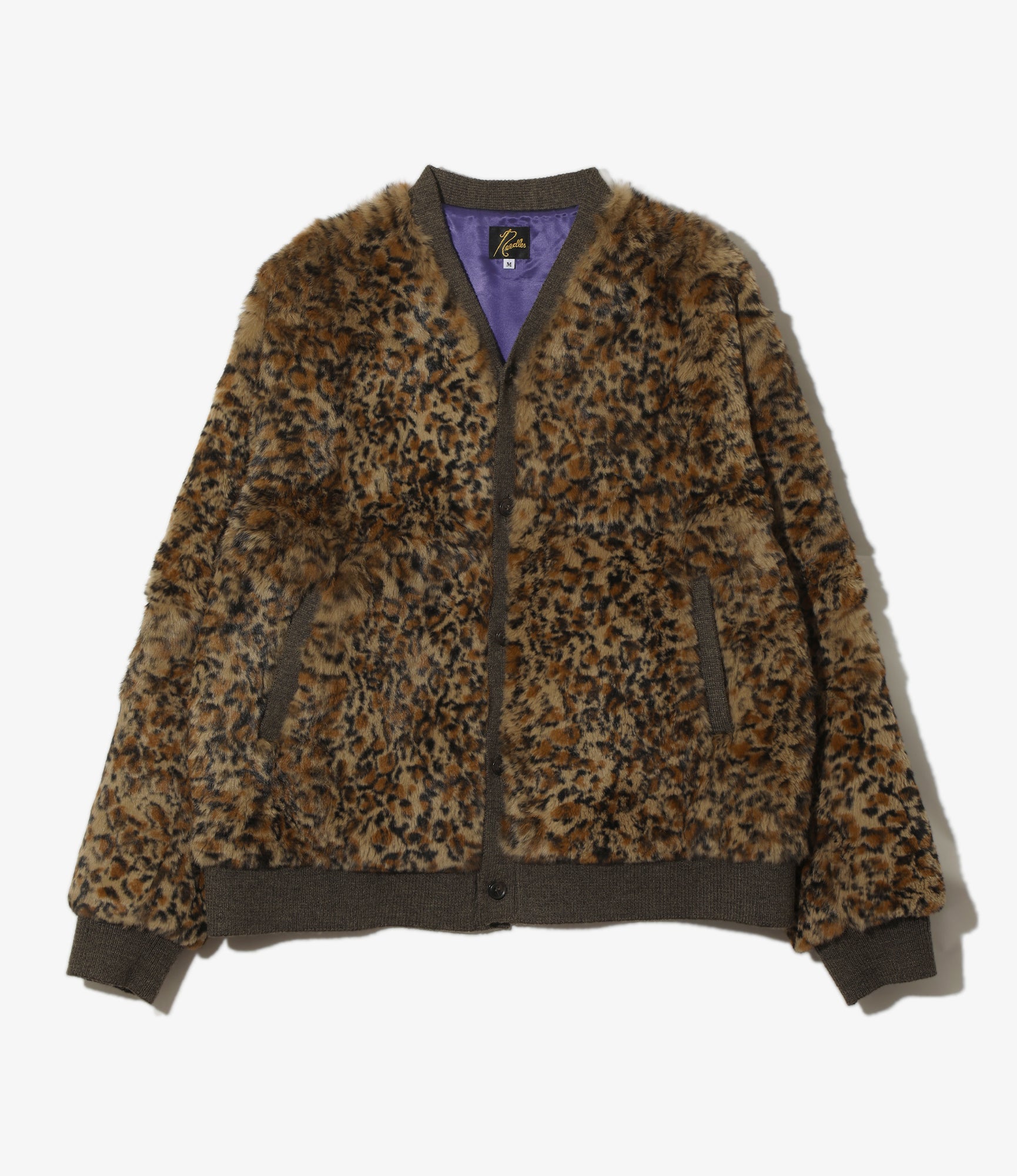 Rabbit Fur Cardigan – Animal Printed