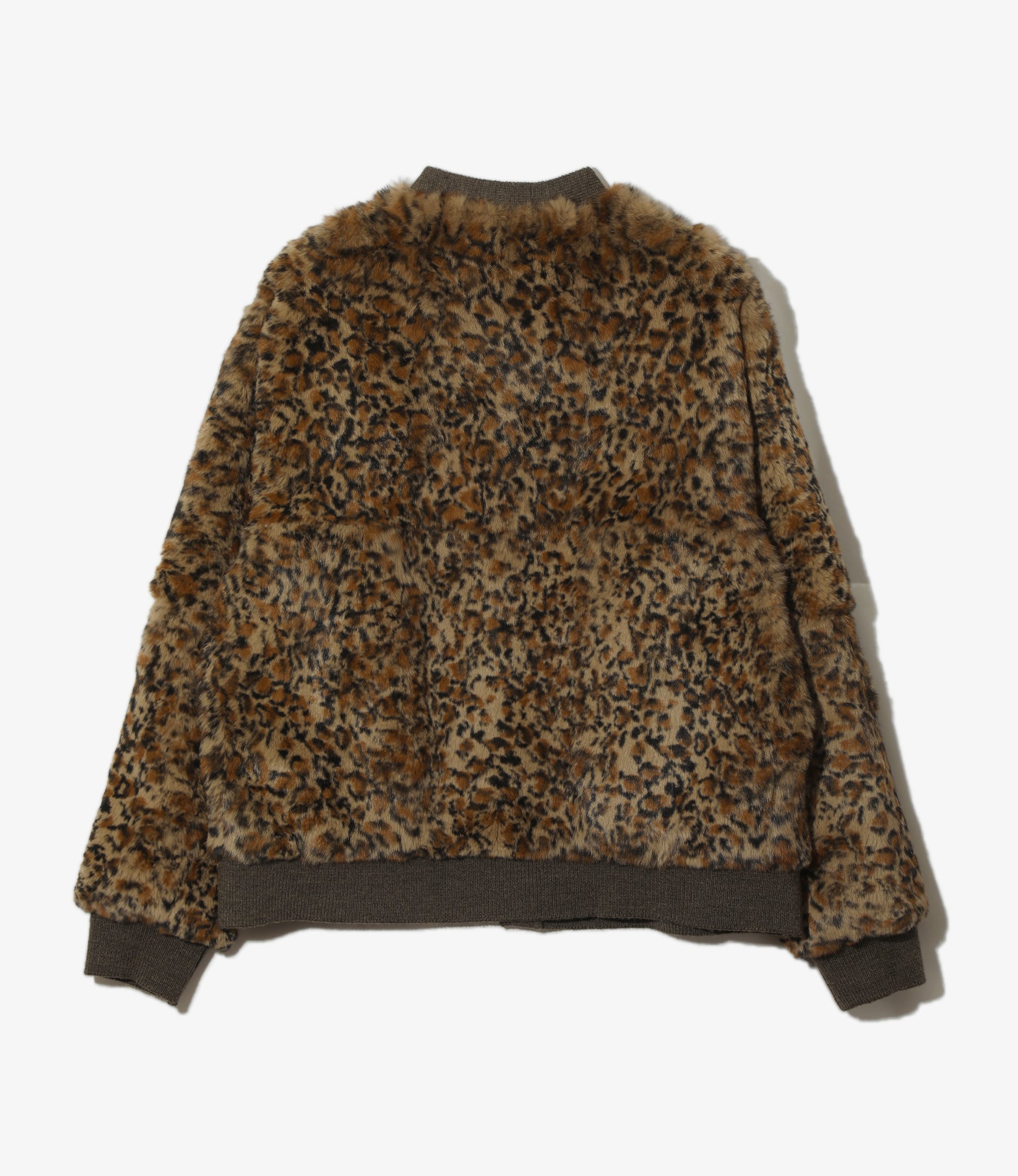 Rabbit Fur Cardigan – Animal Printed
