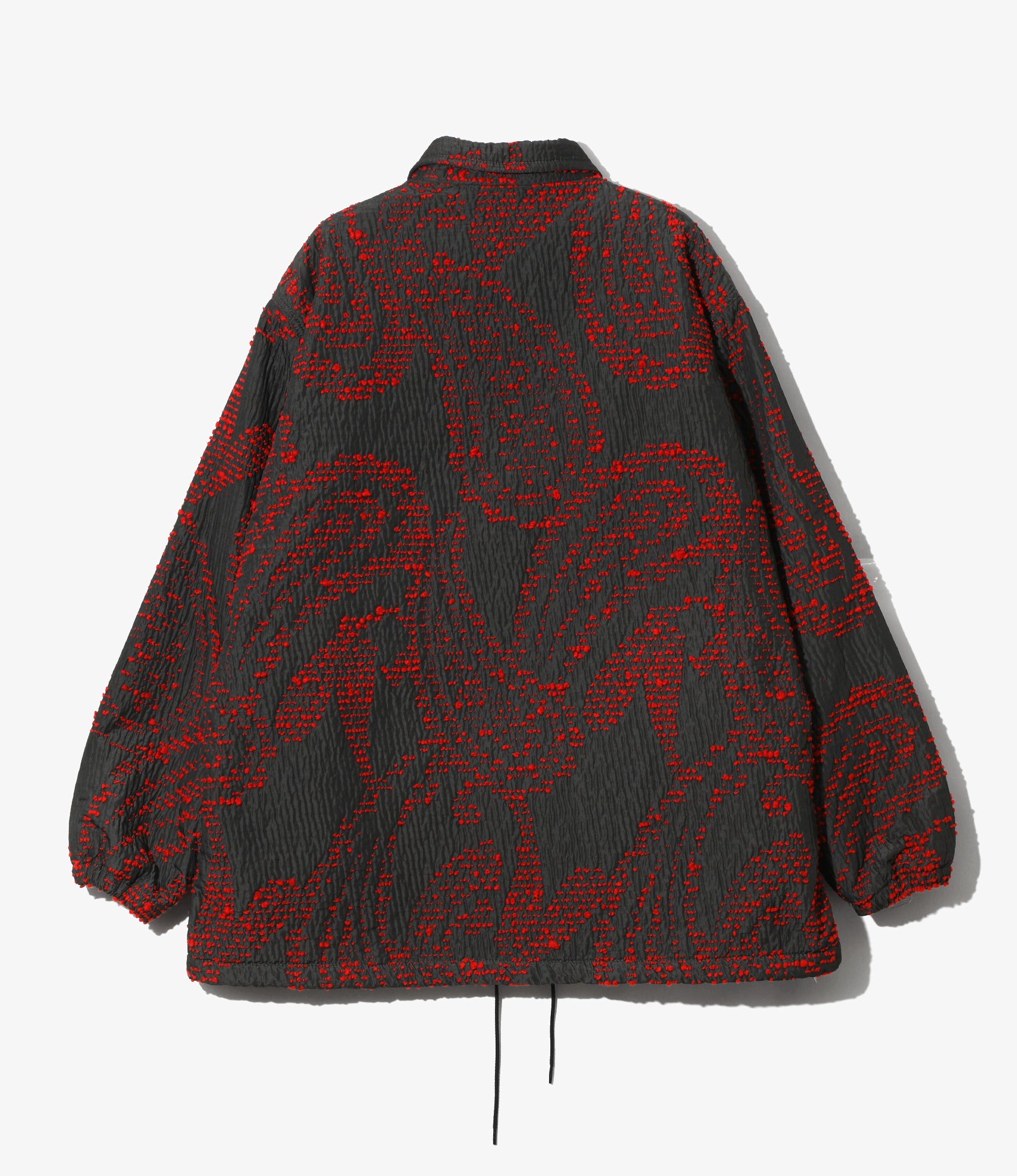Coach Jacket – Red Paisley Sashiko
