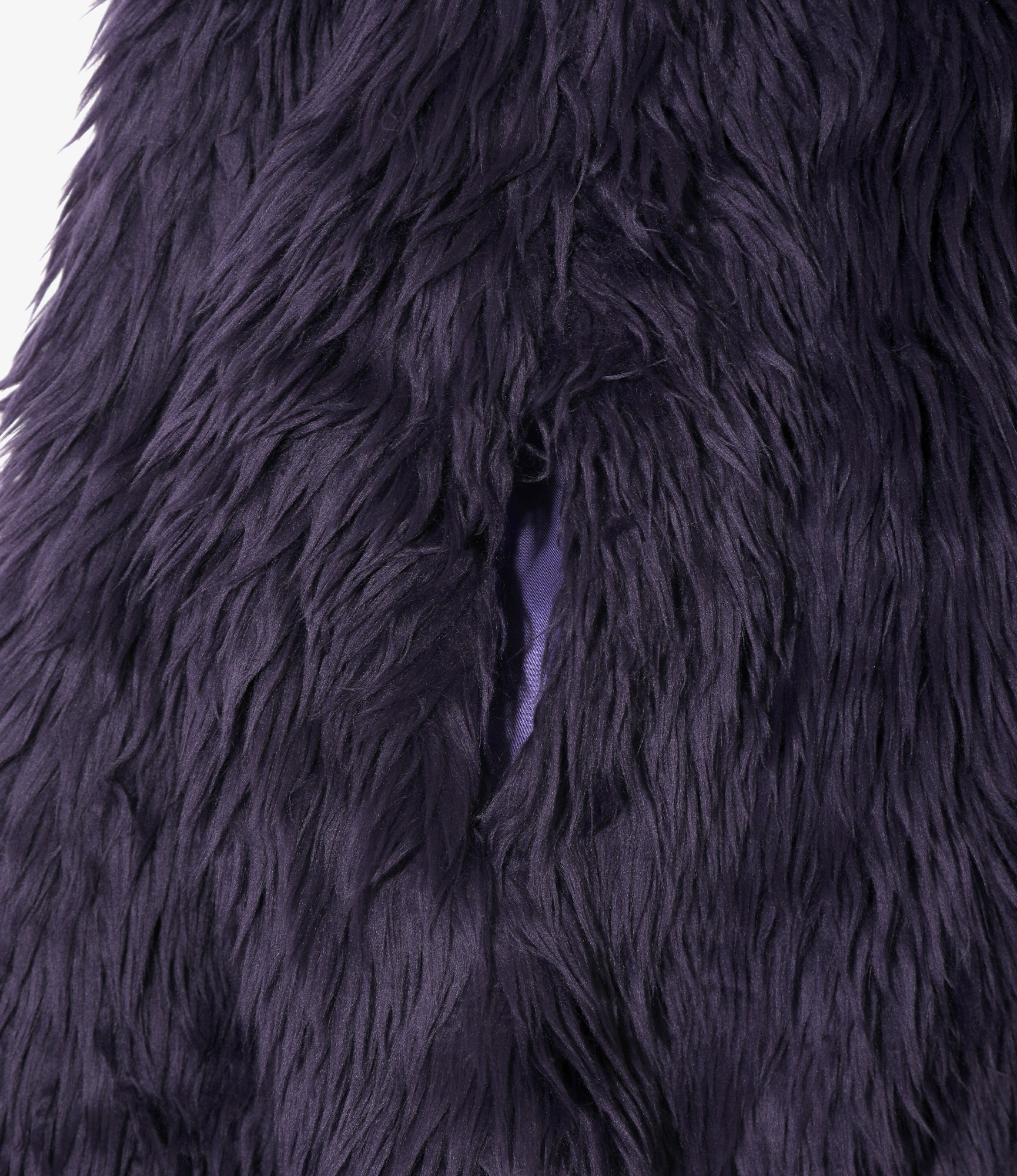 Bomber Jacket – Purple Acrylic Fur