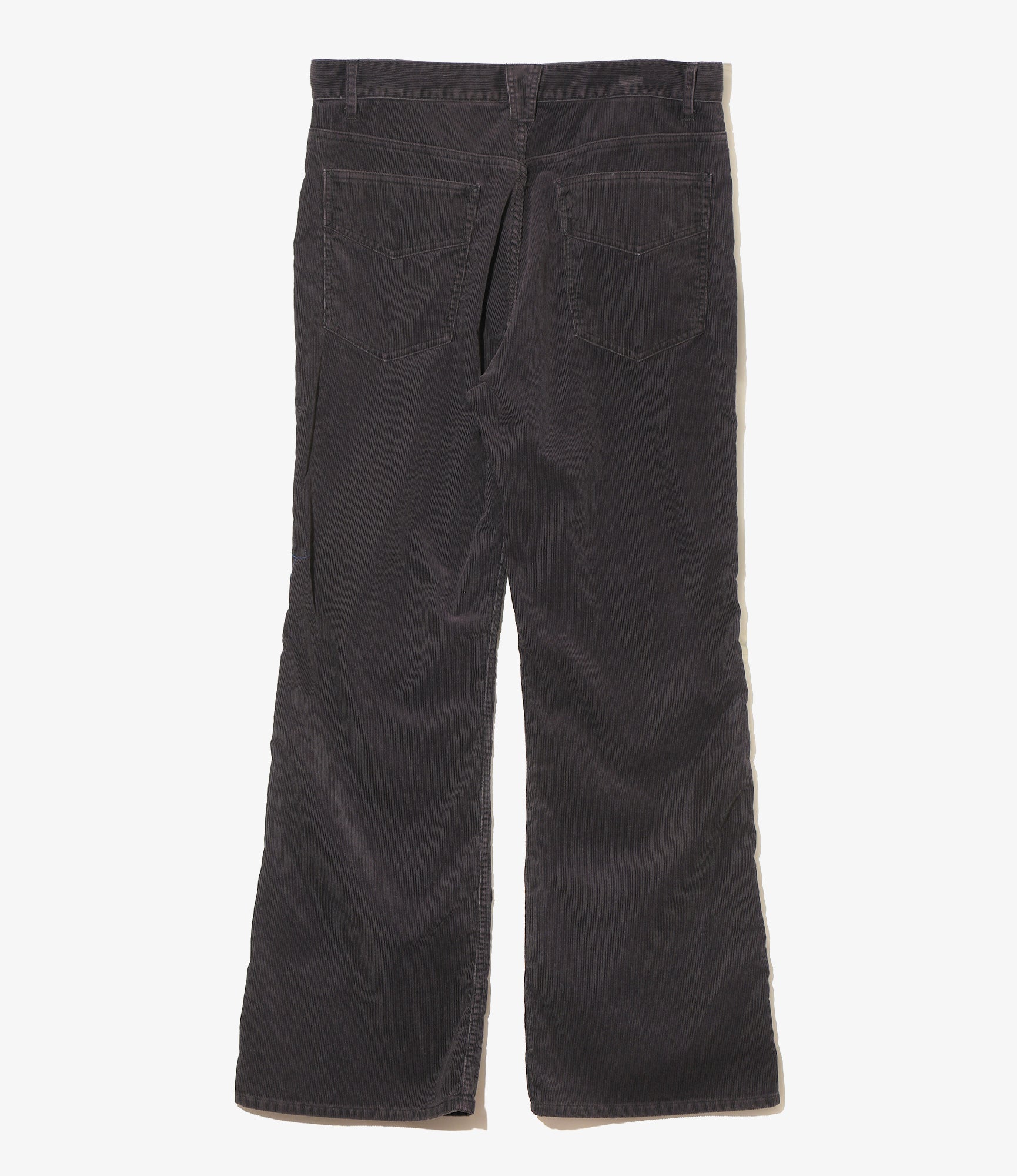 Papillon Embroidered Boot-Cut Jean – Black 14W Corduroy