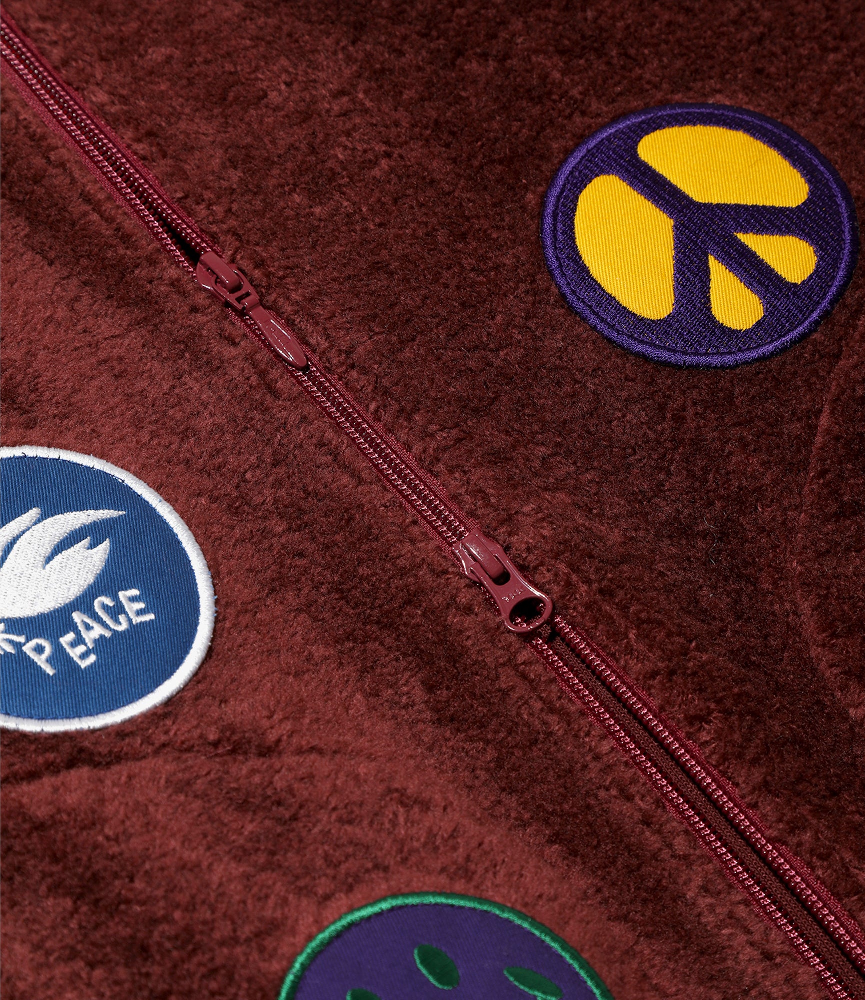 Souvenir Jacket – Bordeaux Knit Pile