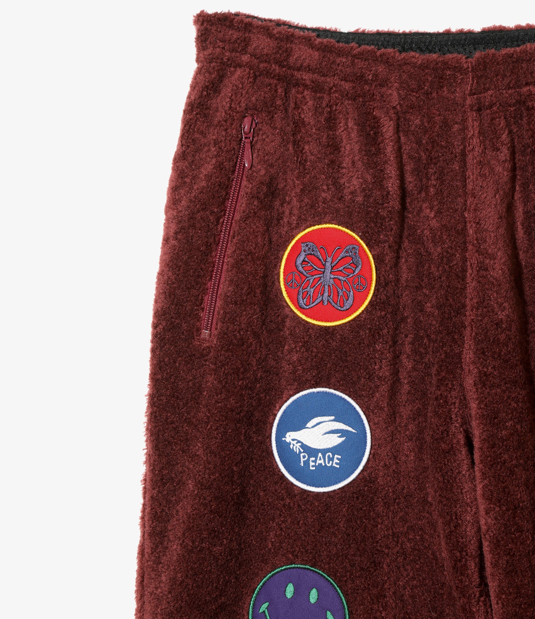 Souvenir Pant – Bordeaux Knit Pile