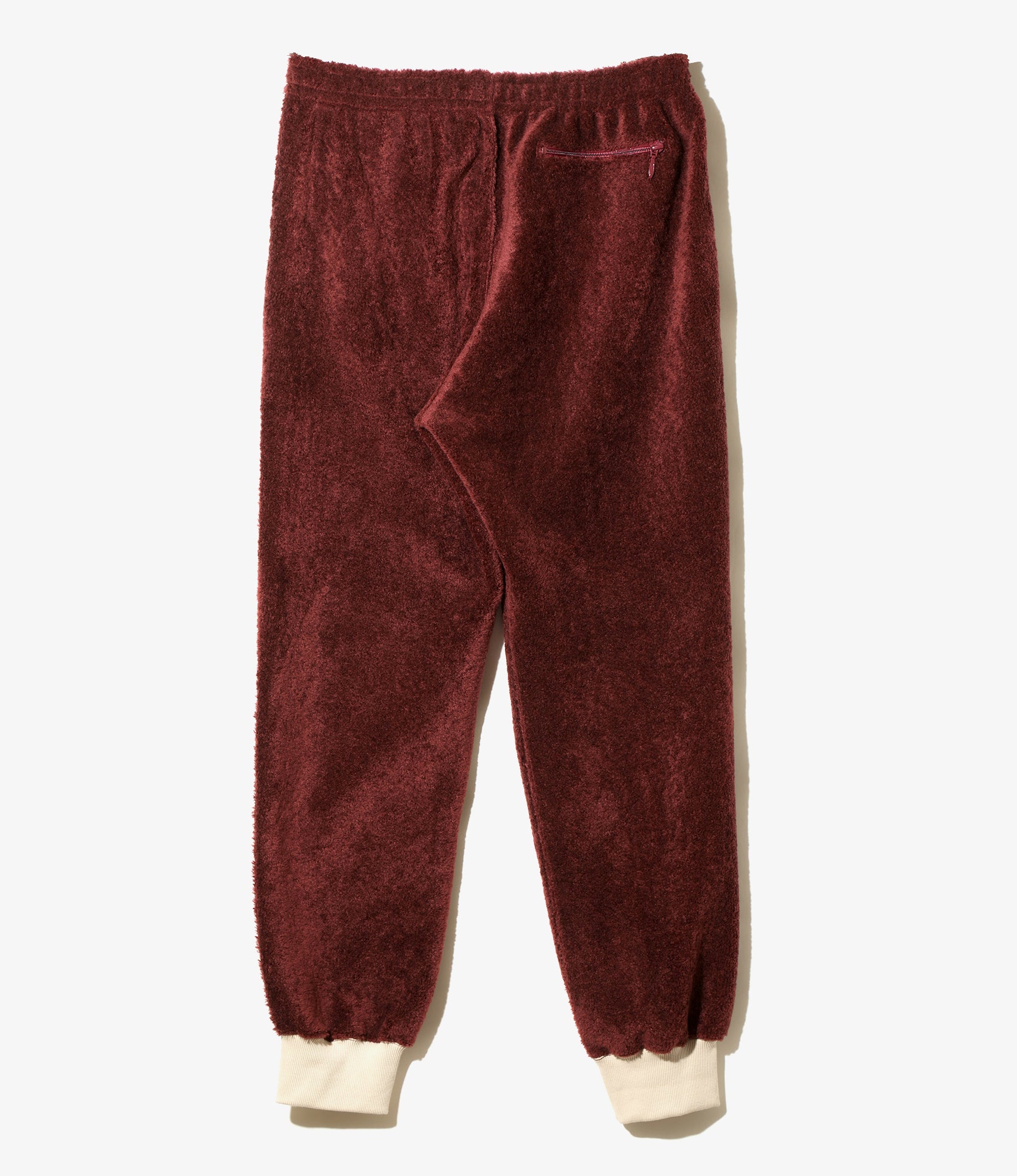 Souvenir Pant – Bordeaux Knit Pile