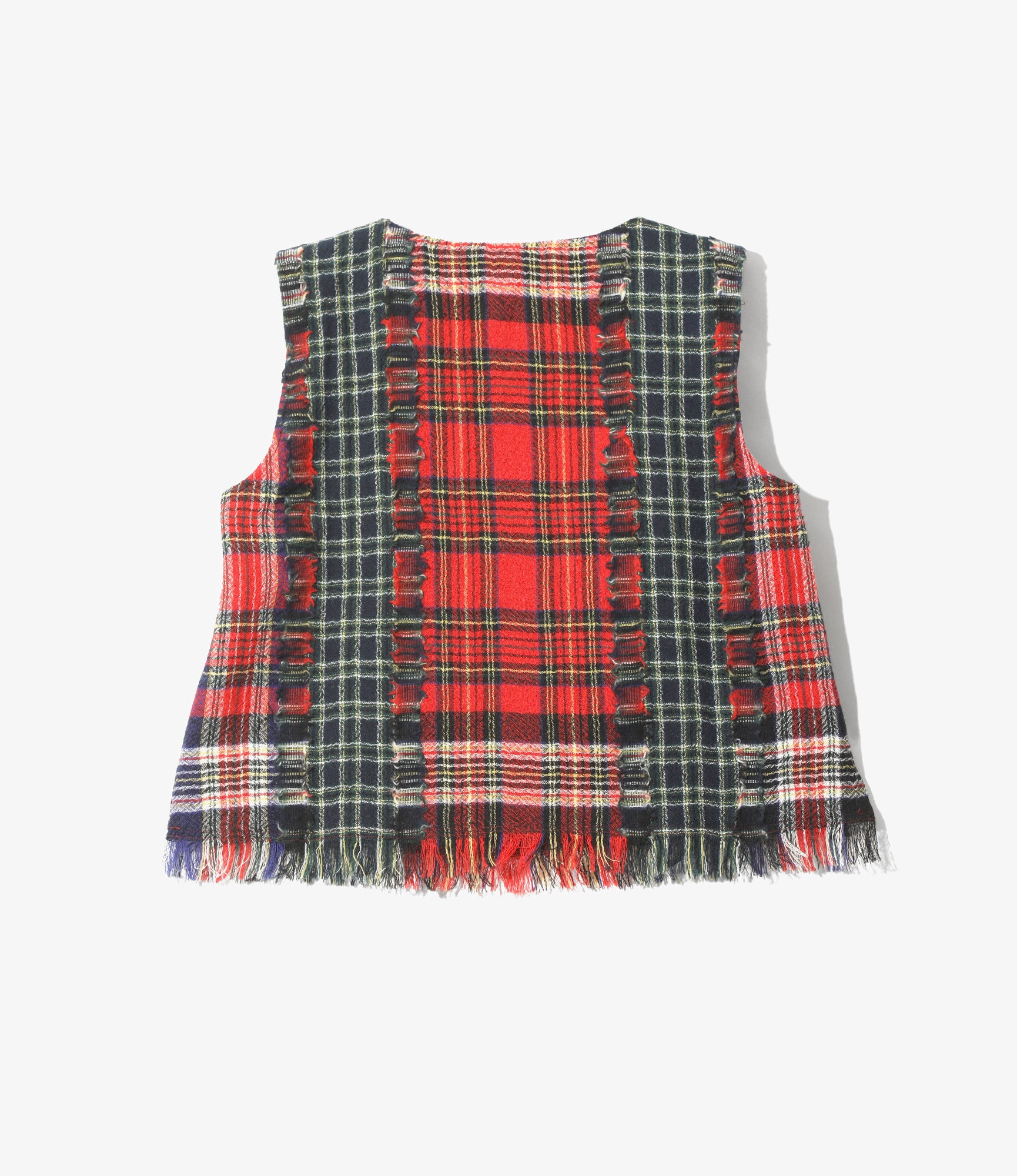 C.C. Vest - Wool Tartan Plaid