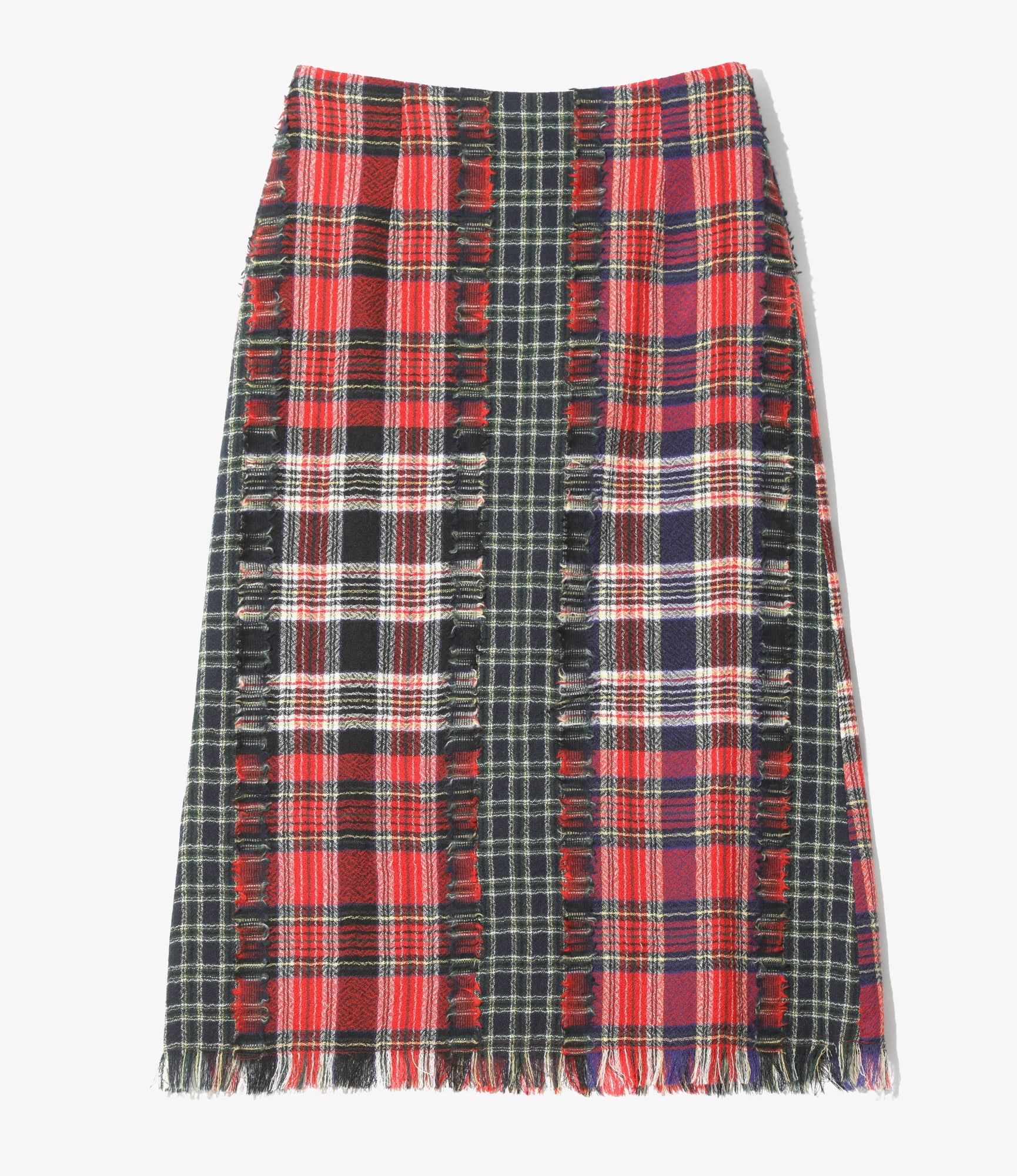C.C. Skirt - Wool Tartan Plaid