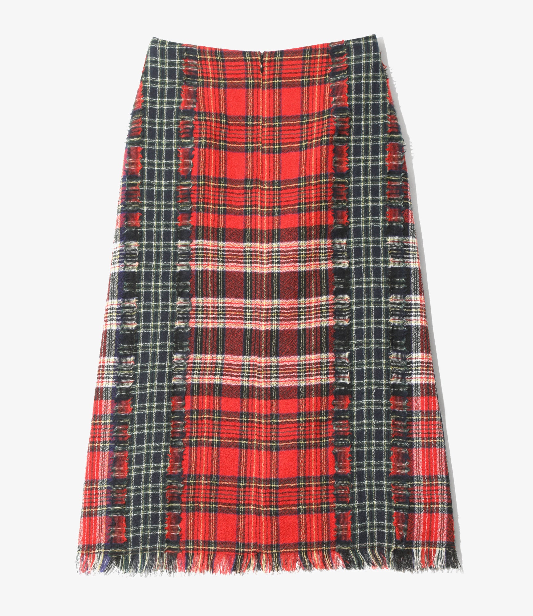 C.C. Skirt - Wool Tartan Plaid