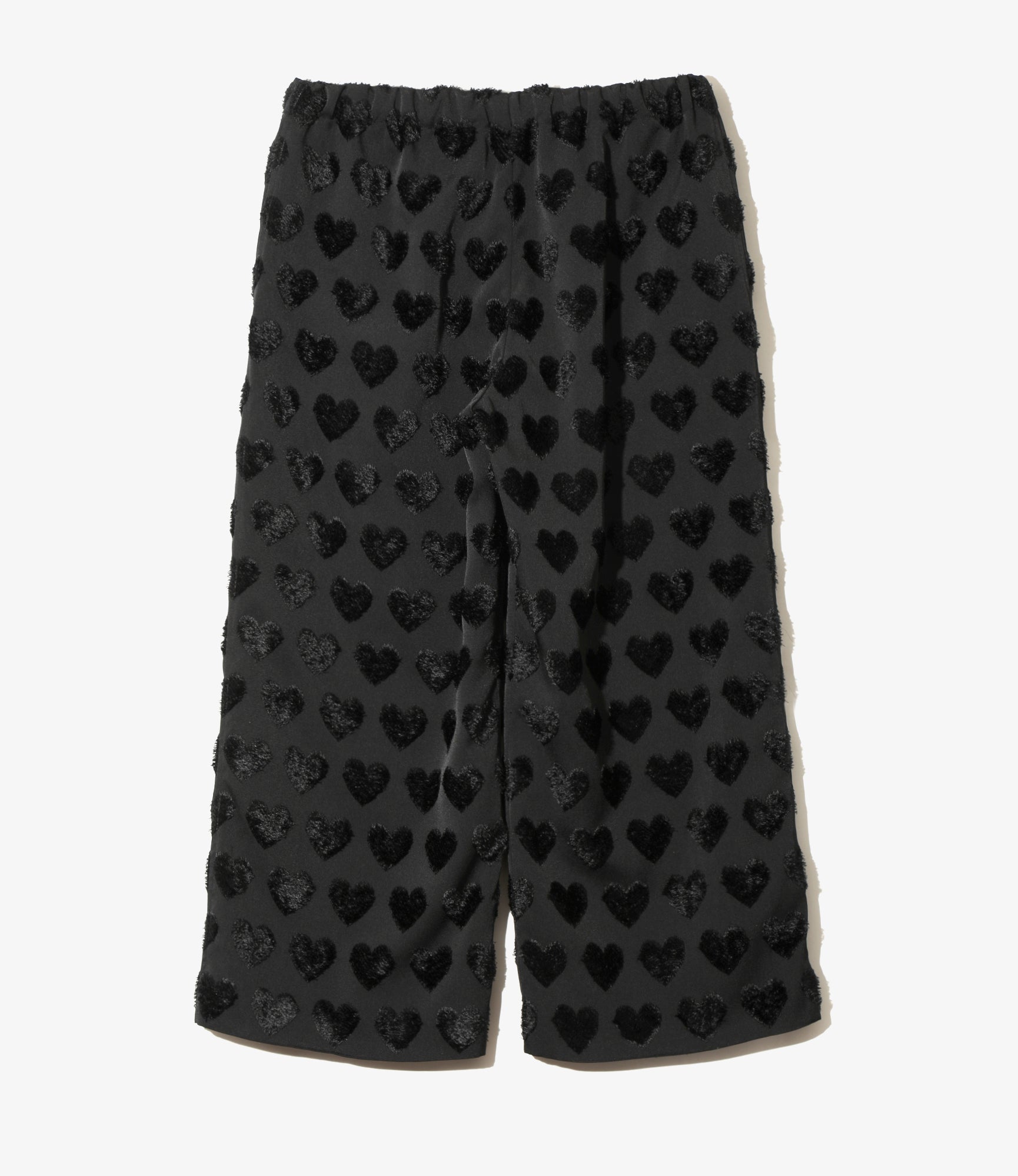 Pajama Pant – Cut Jacquard Heart Fringe