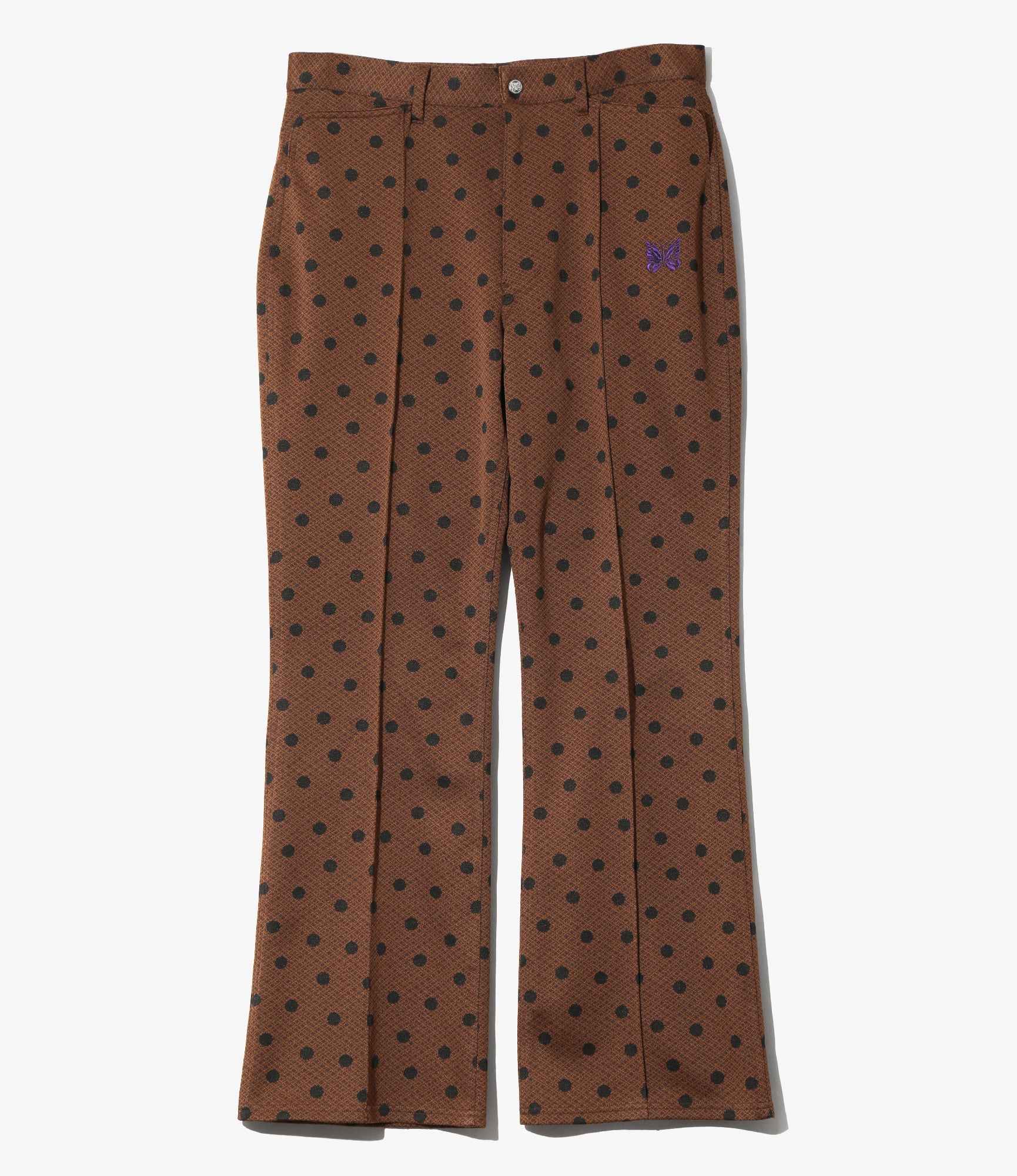 Boot Cut Jean - Polka Dot - Poly Jacquard