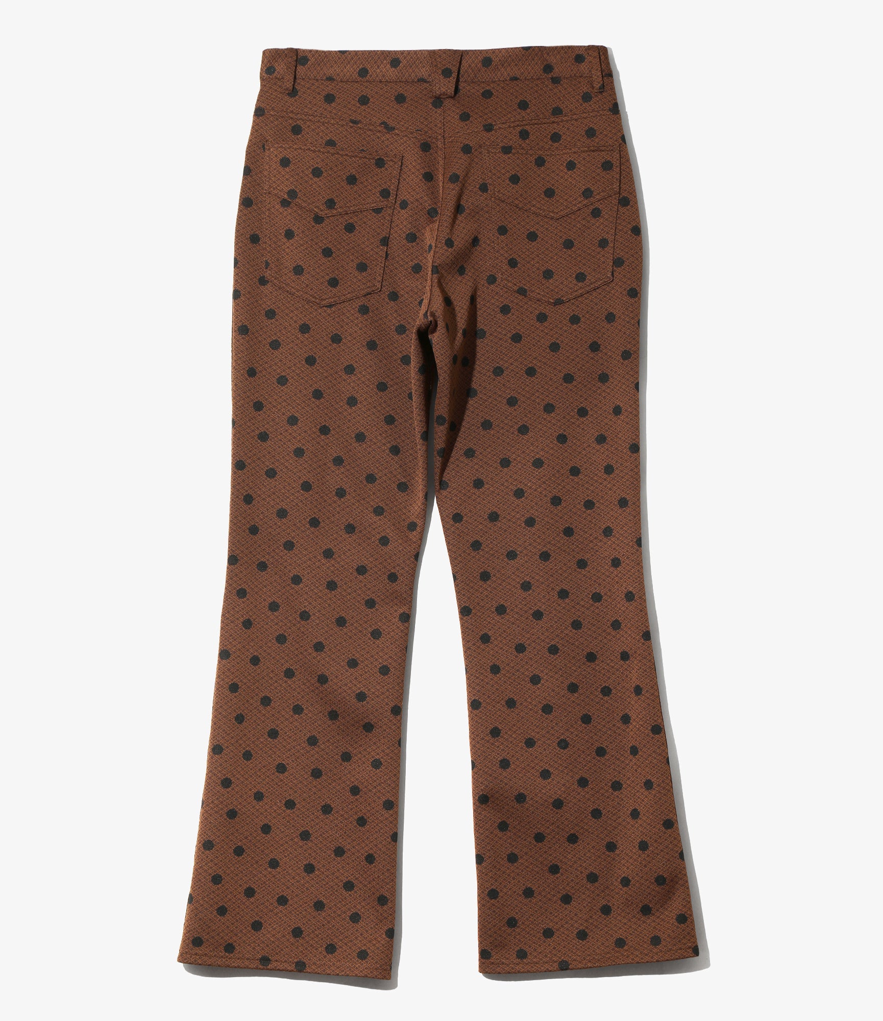Boot Cut Jean - Polka Dot - Poly Jacquard