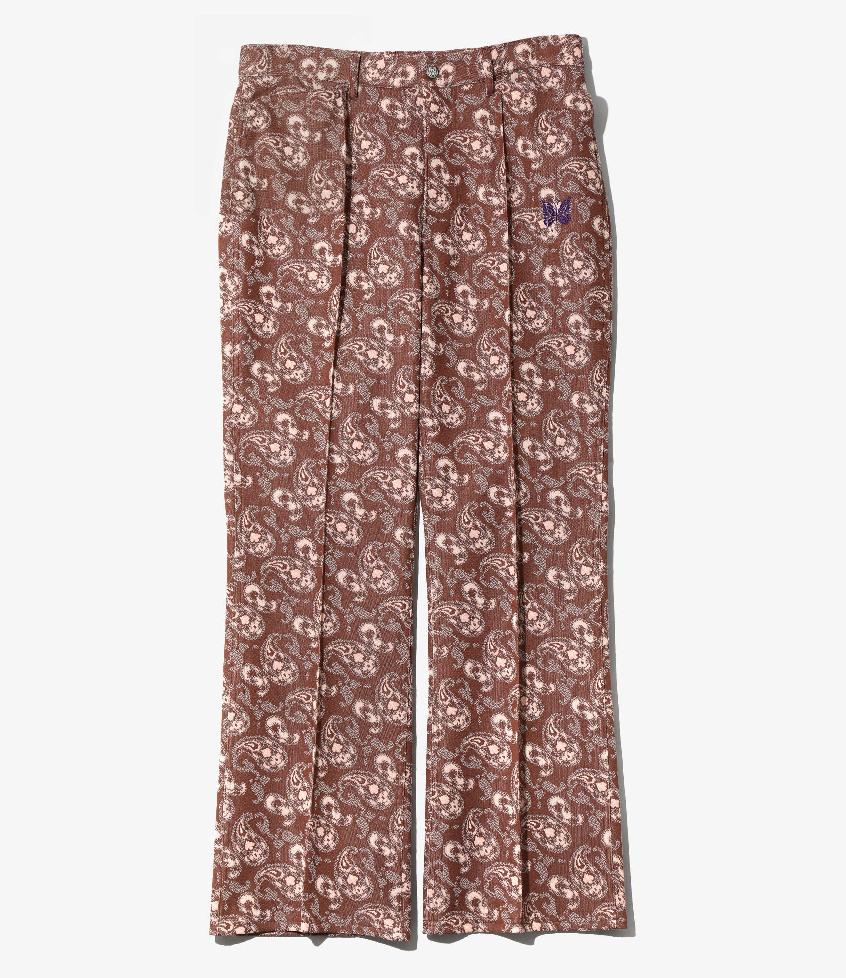 Boot Cut Jean - Paisley - Poly Jacquard