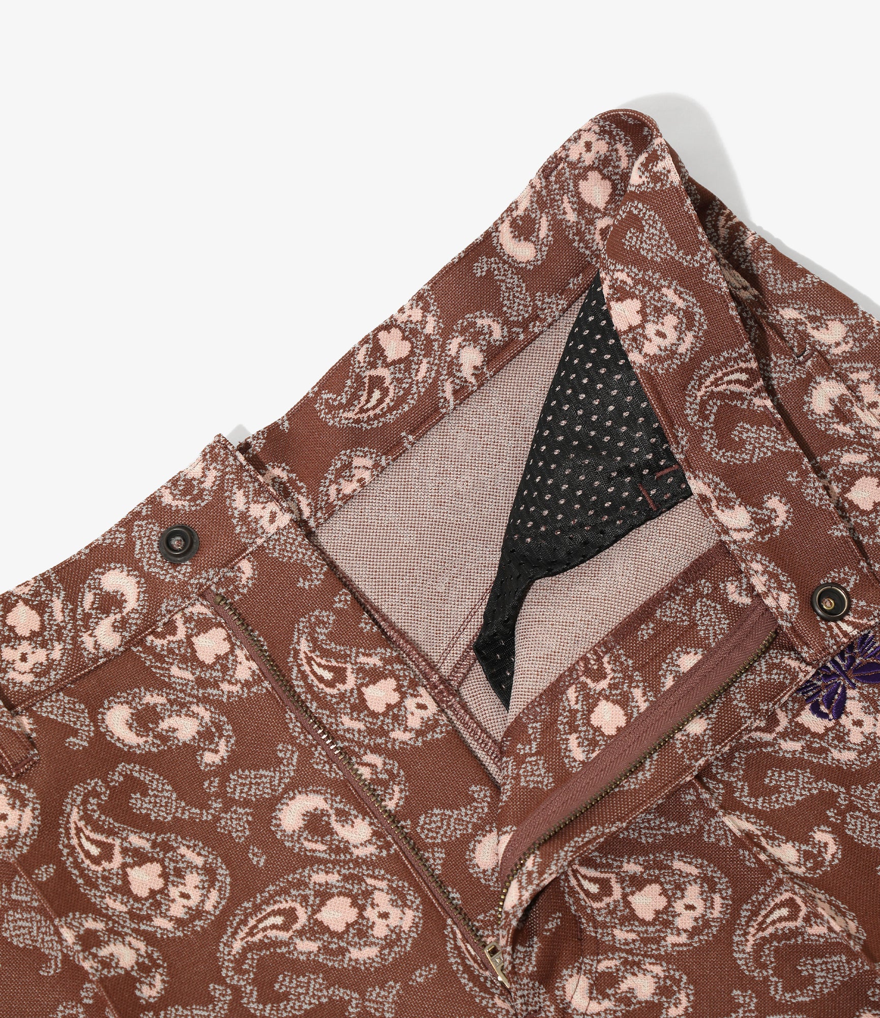Boot Cut Jean - Paisley - Poly Jacquard