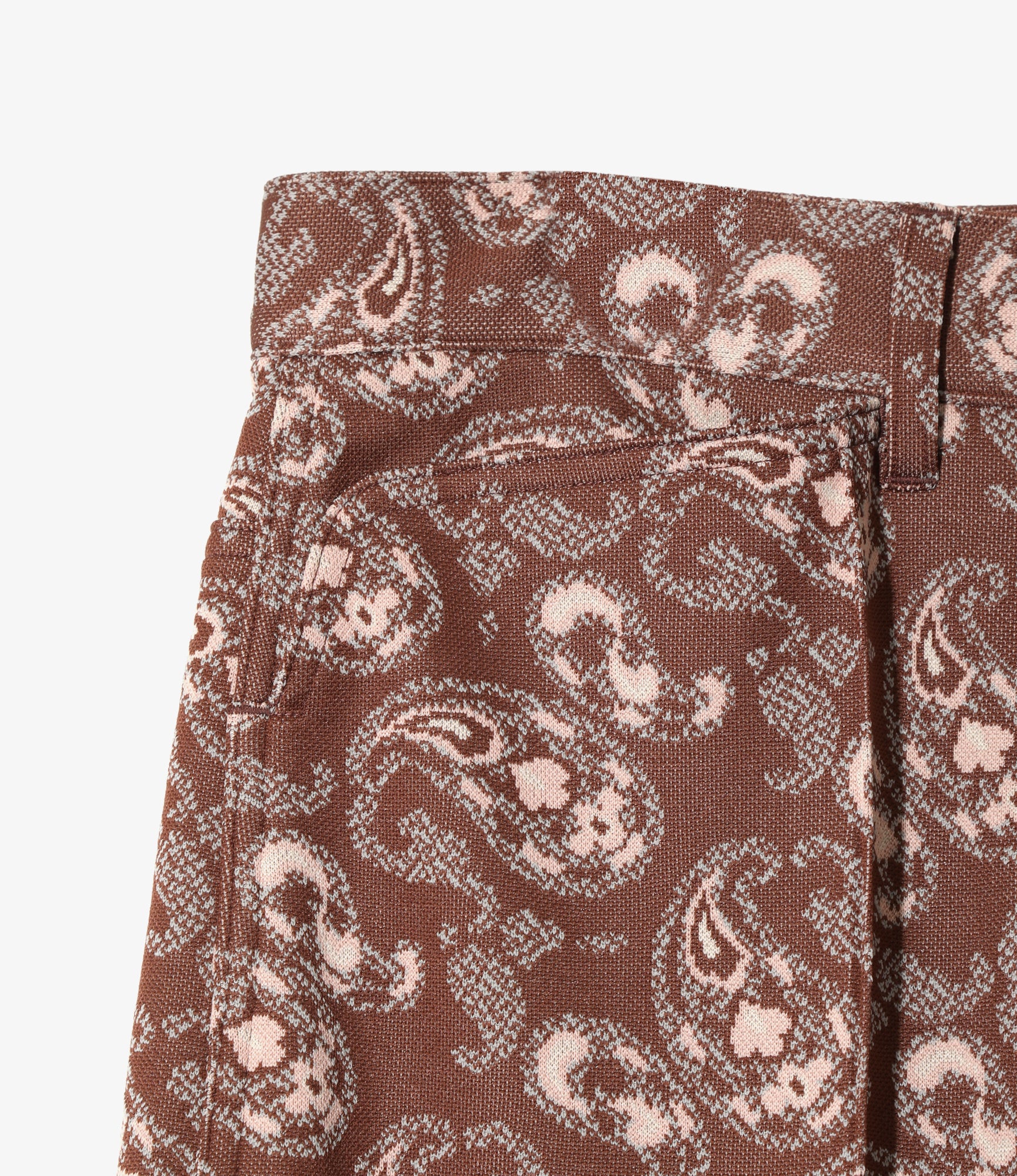 Boot Cut Jean - Paisley - Poly Jacquard