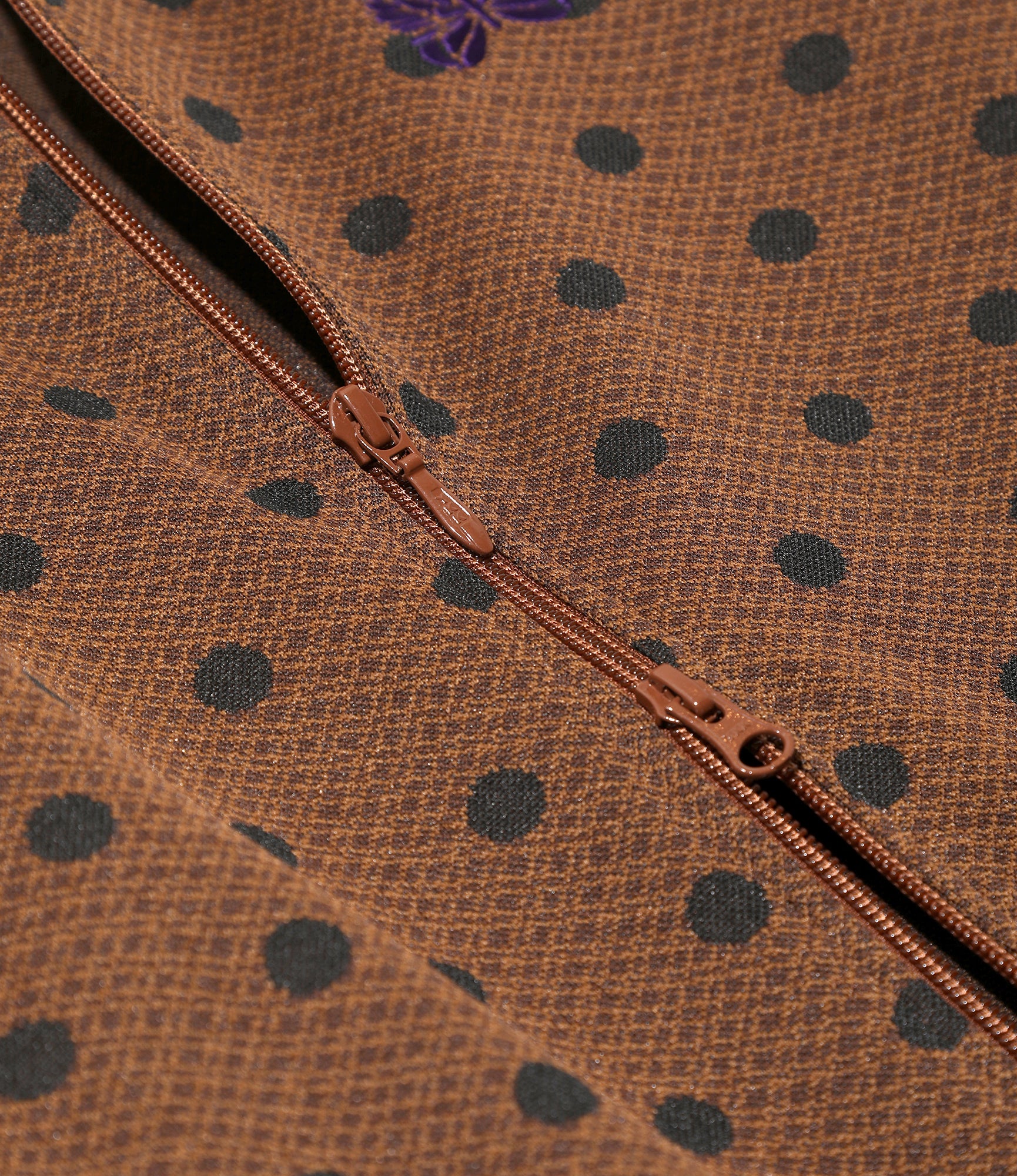 Track Jacket – Polka Dot – Poly Jacquard