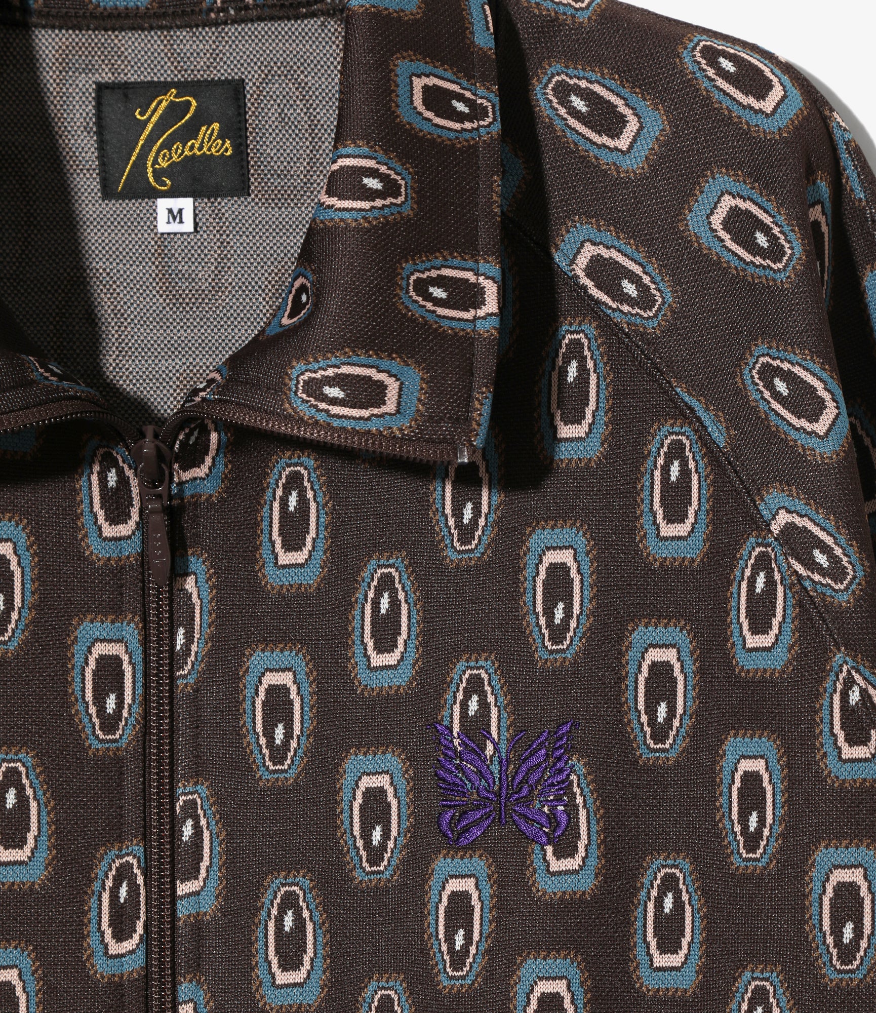 Track Jacket – Frog Eye – Poly Jacquard