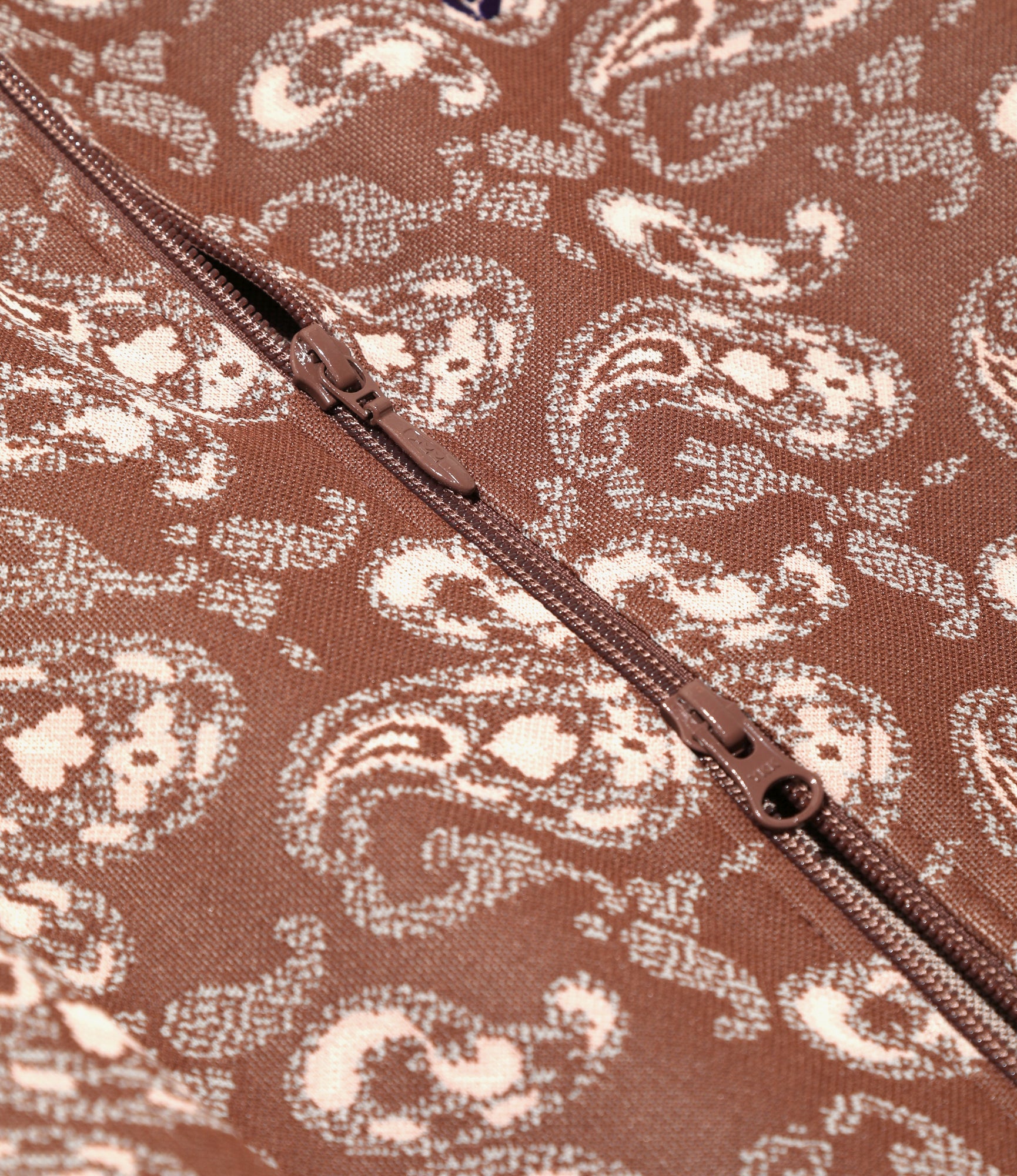 Track Jacket – Paisley – Poly Jacquard