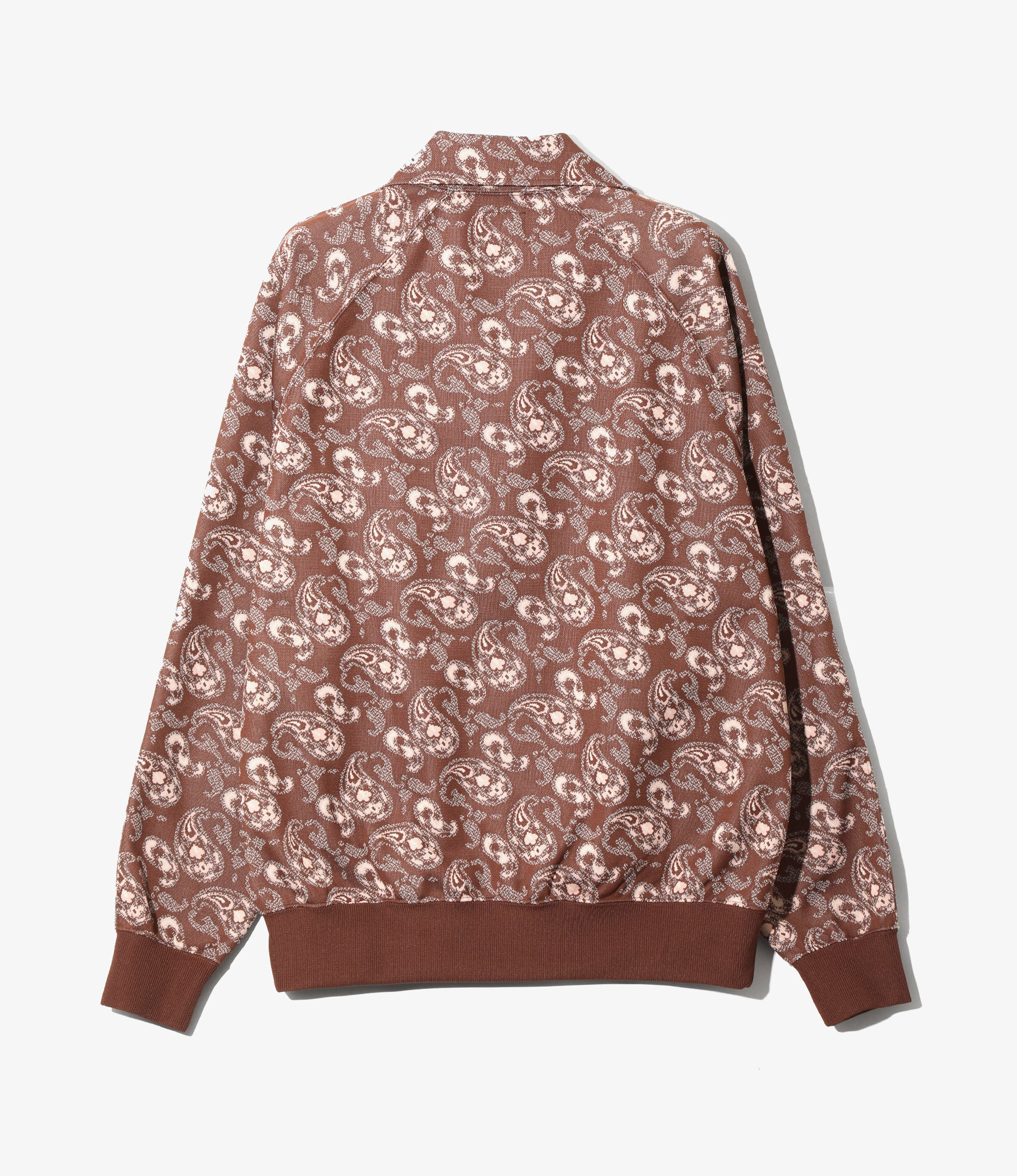 Track Jacket – Paisley – Poly Jacquard