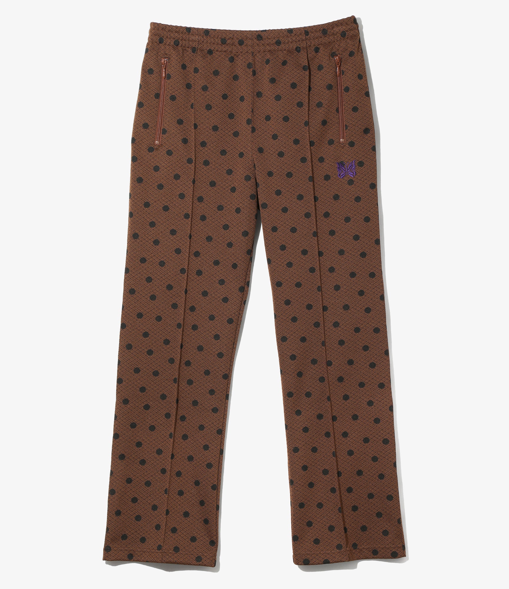 Track Pant – Polka Dot – Poly Jacquard