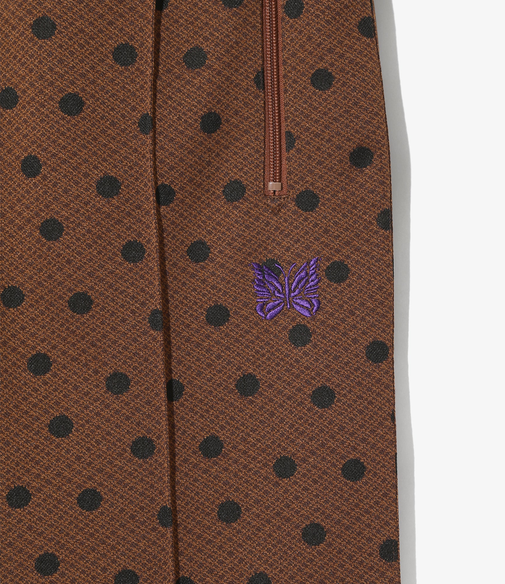 Track Pant – Polka Dot – Poly Jacquard