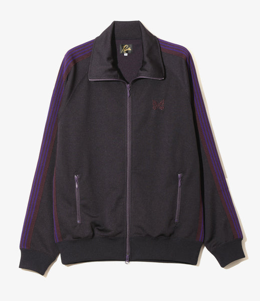 Track Jacket - Purple Poly Smooth | Nepenthes London Track Jacket - Purple Poly Smooth | Nepenthes London
