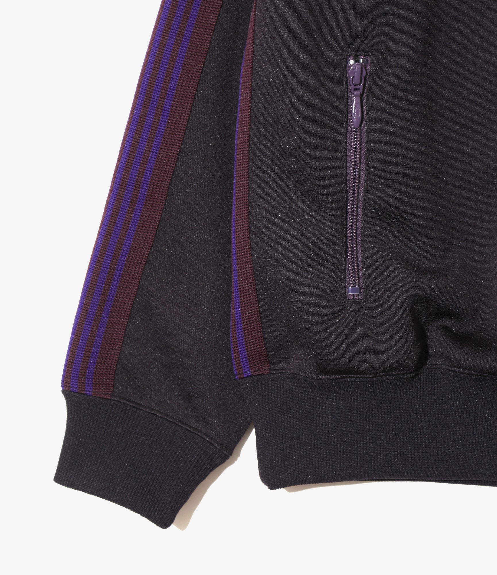 Track Jacket - Purple Poly Smooth