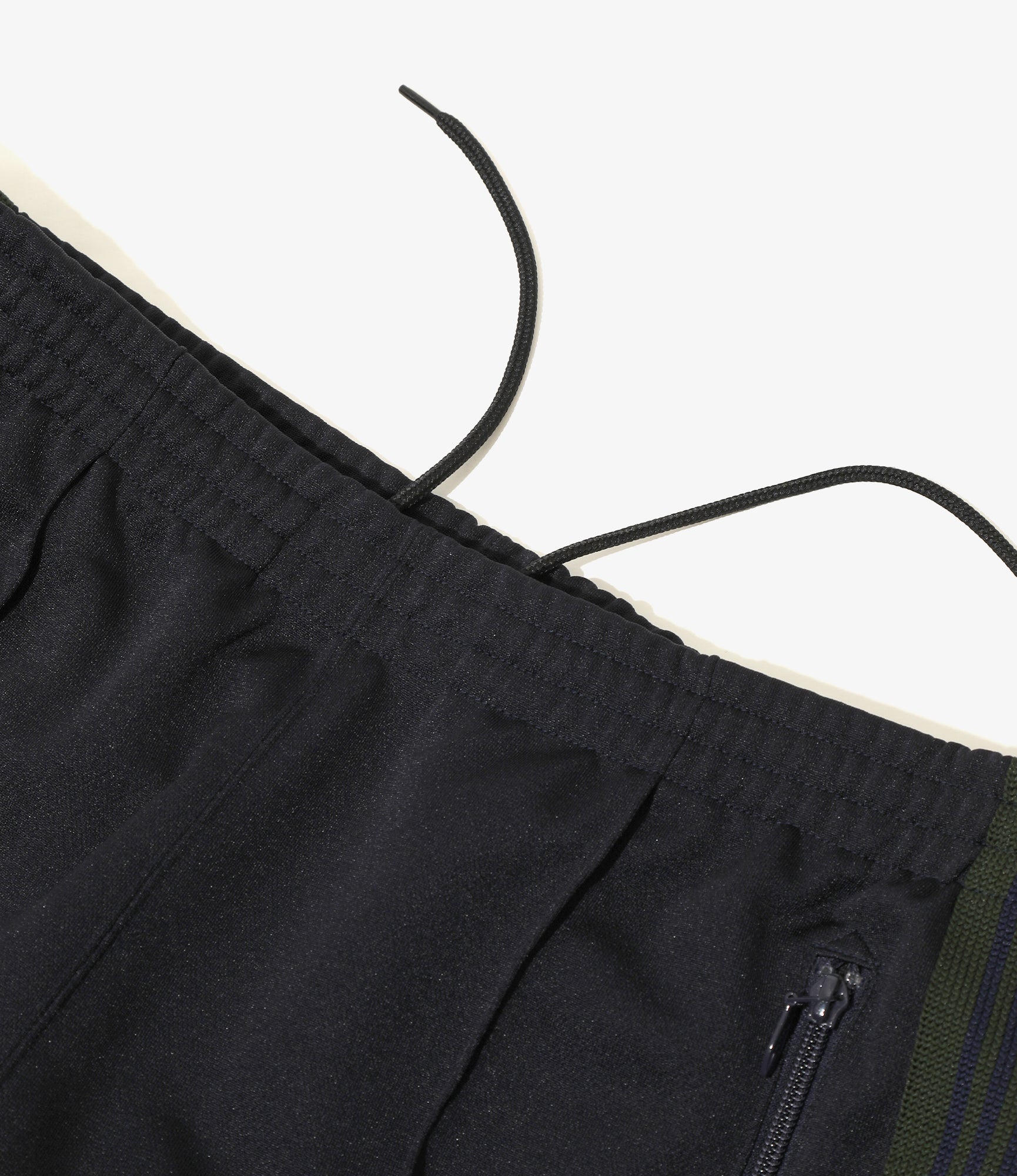 Boot Cut Track Pant - Navy Poly Smooth