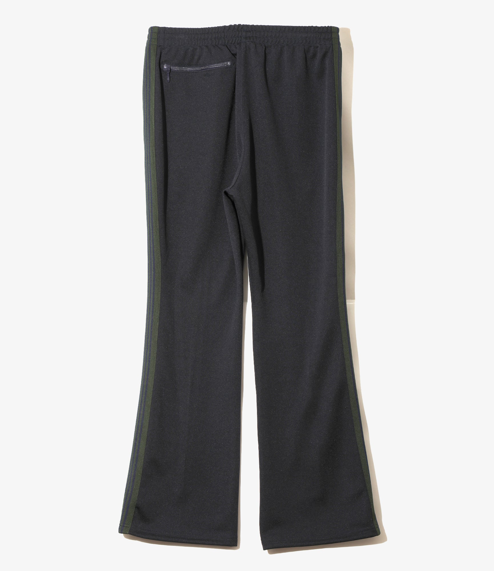 Boot Cut Track Pant - Navy Poly Smooth