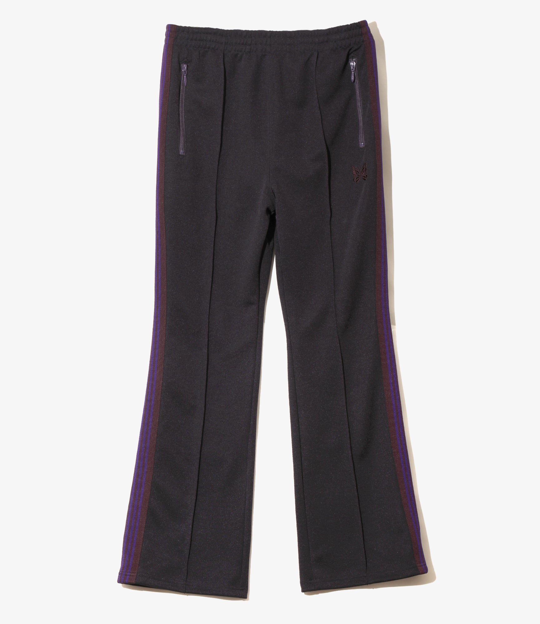 Boot Cut Track Pant - Purple Poly Smooth