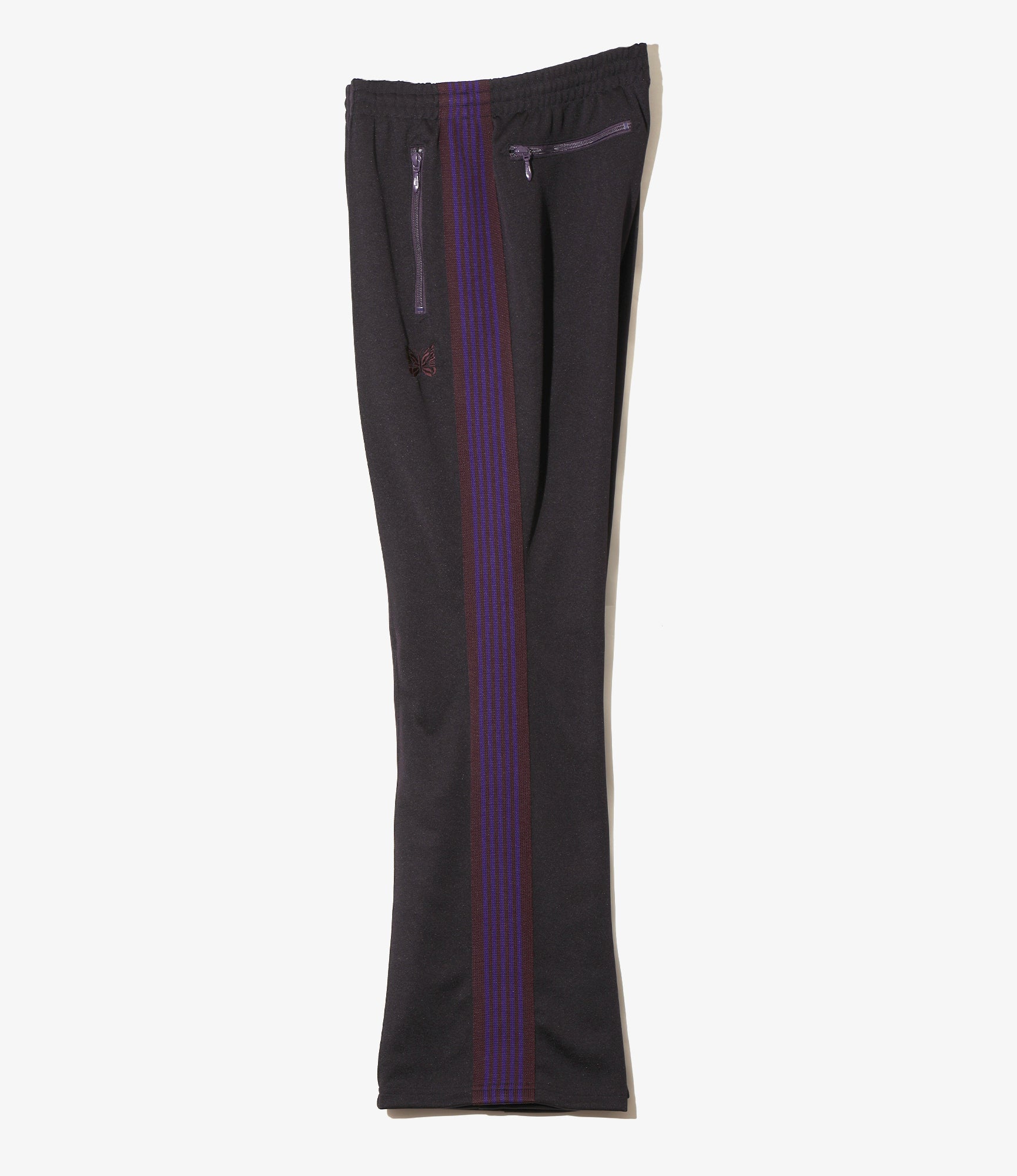Boot Cut Track Pant - Purple Poly Smooth