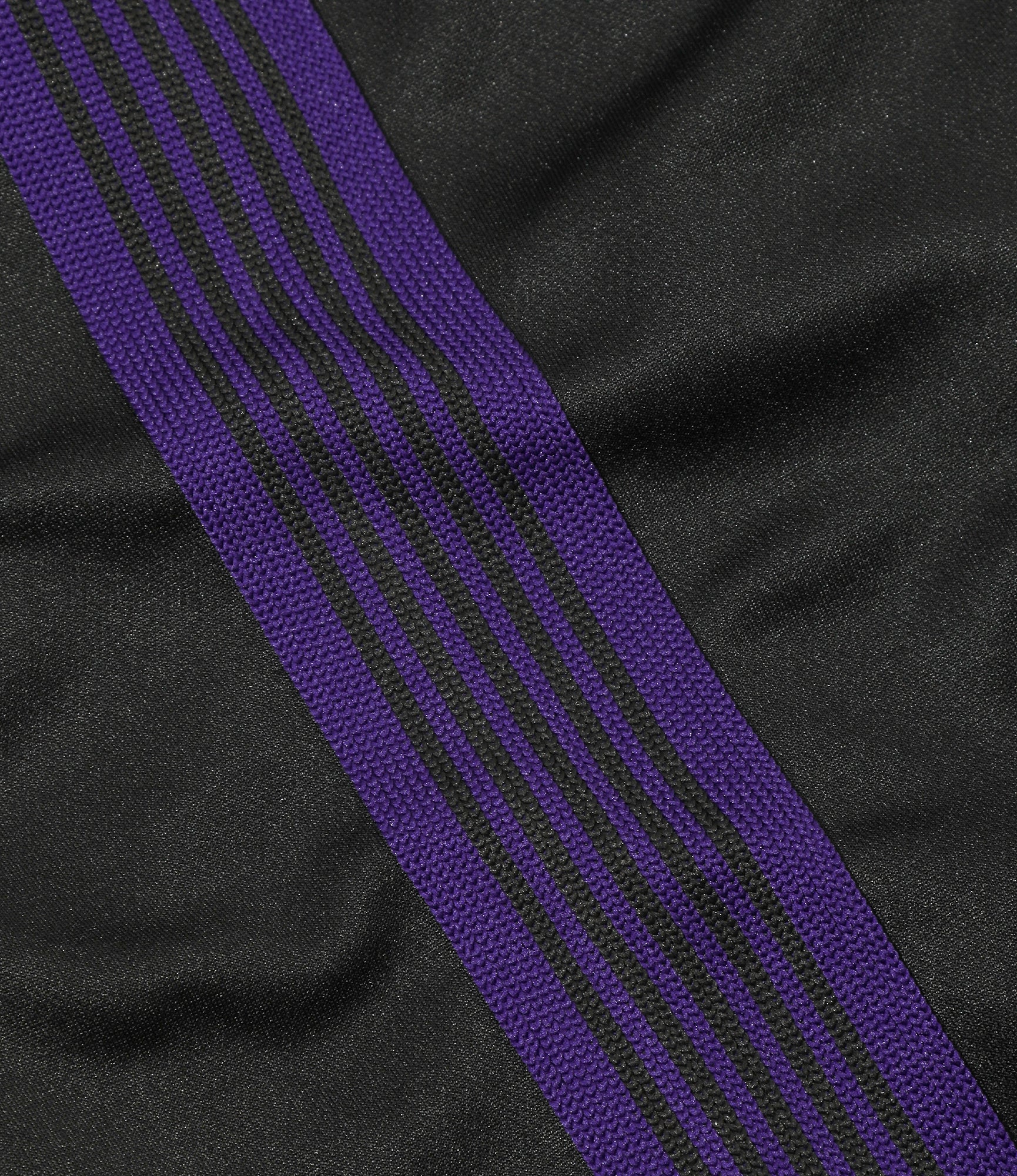 Boot Cut Track Pant - Black Poly Smooth